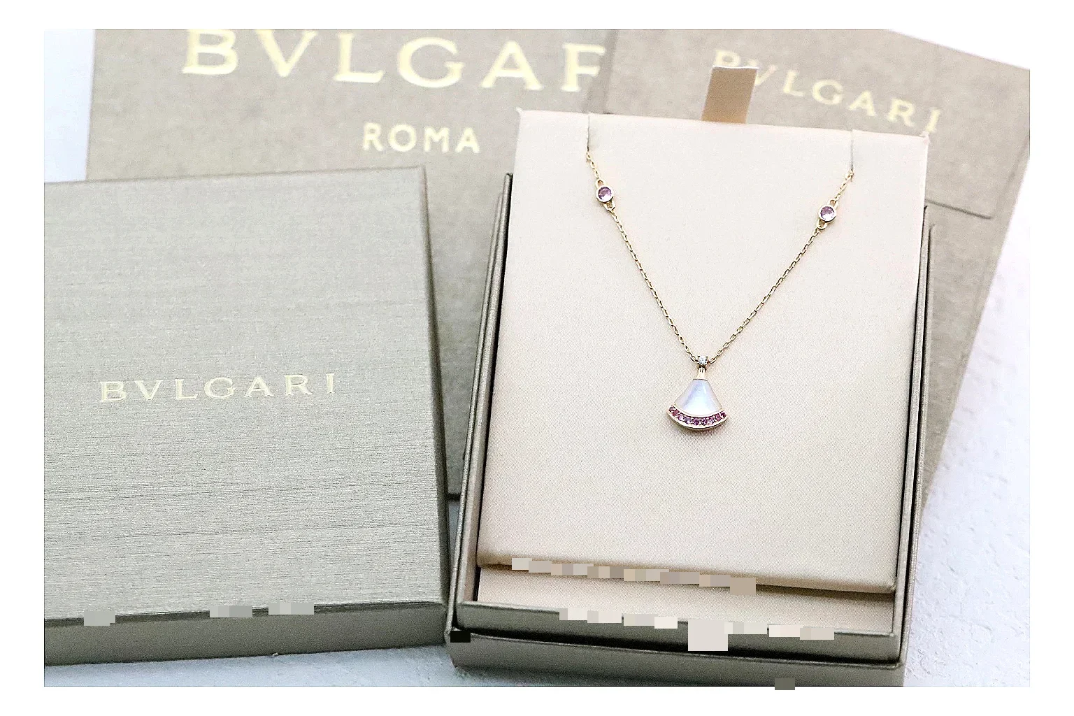 Bvlgari Diva Style Necklace spreadsheet record image SKU 1182167270