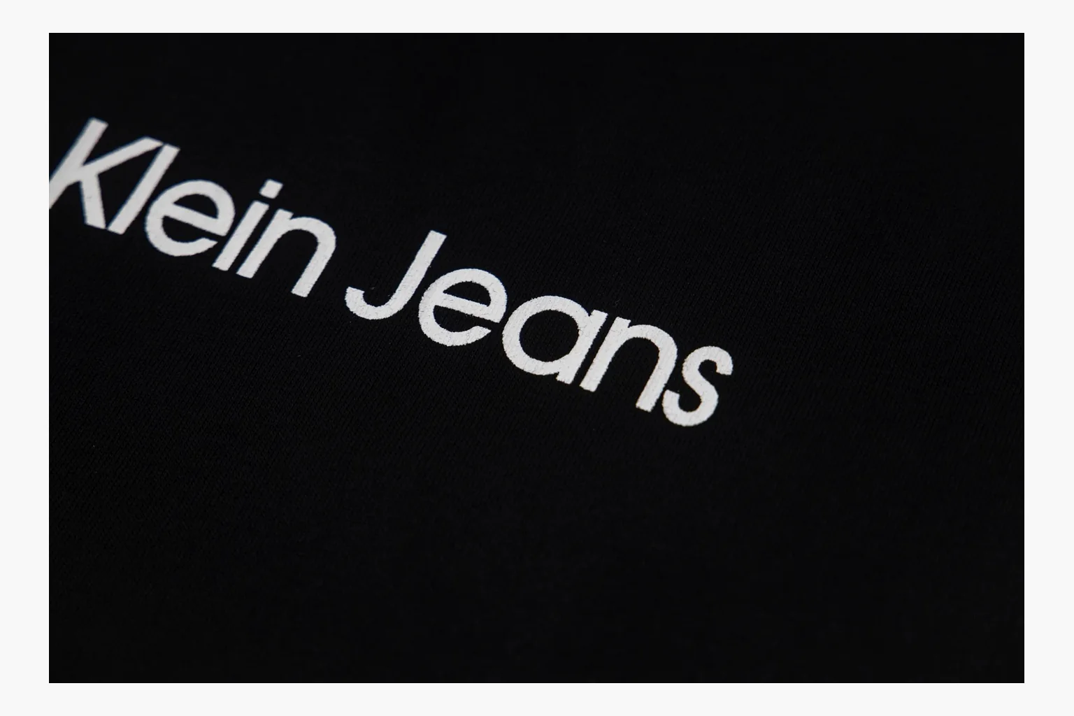 Calvin Klein black V-neck tee spreadsheet record image thumbnail 3
