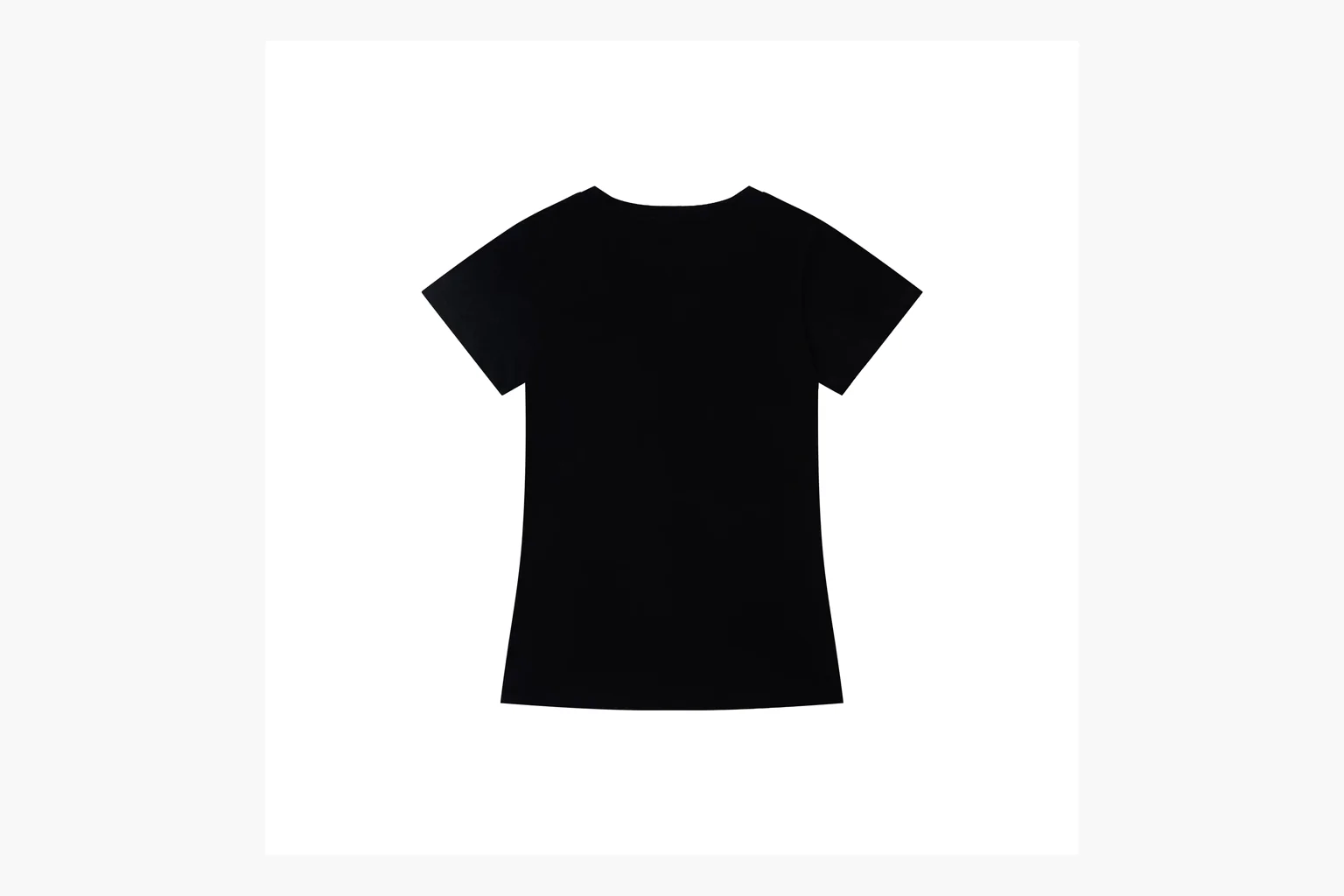 Calvin Klein black V-neck tee spreadsheet record image thumbnail 6