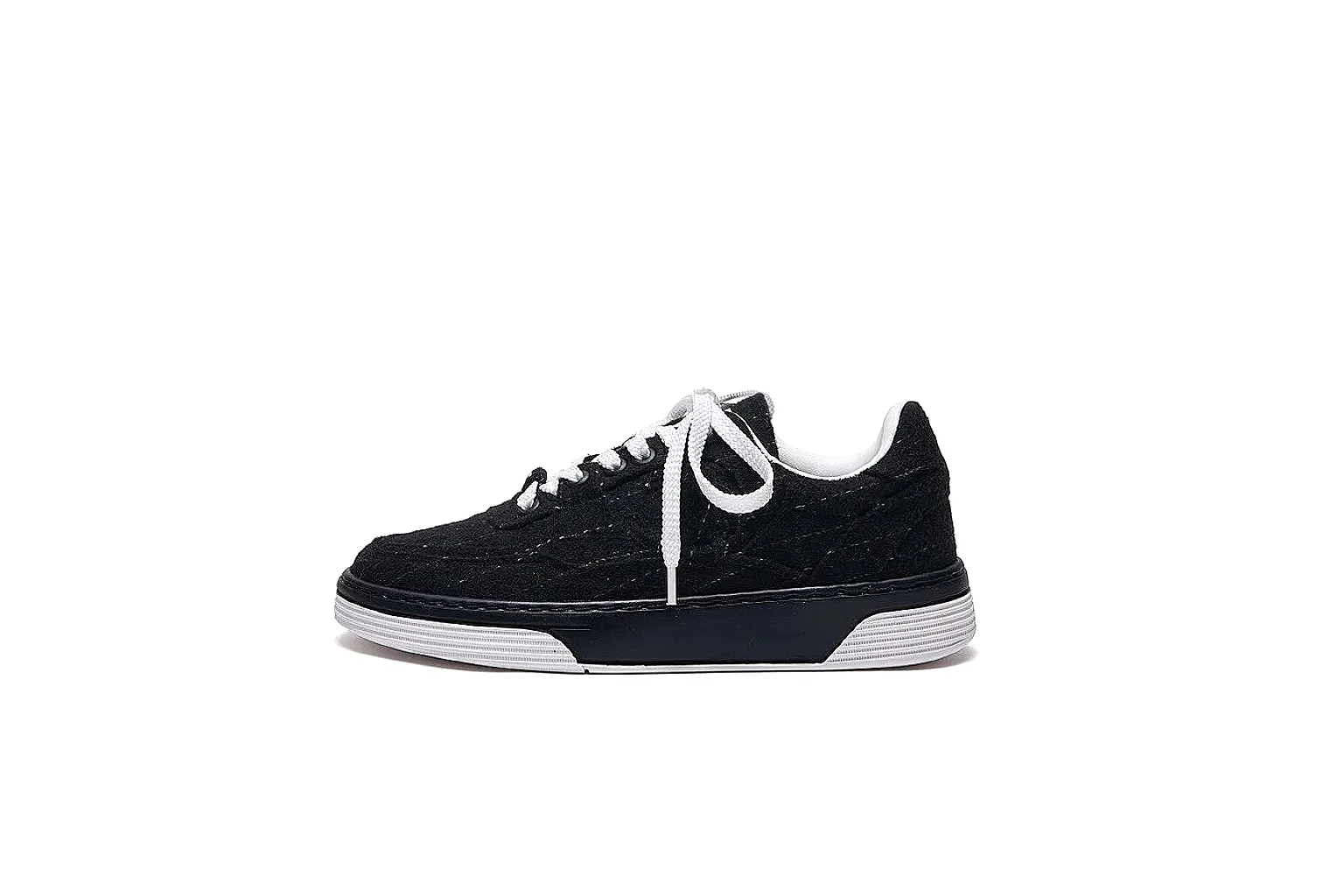 Kako Sheetbase record image for Chanel Black Gray Runner Sneaker thumbnail 2