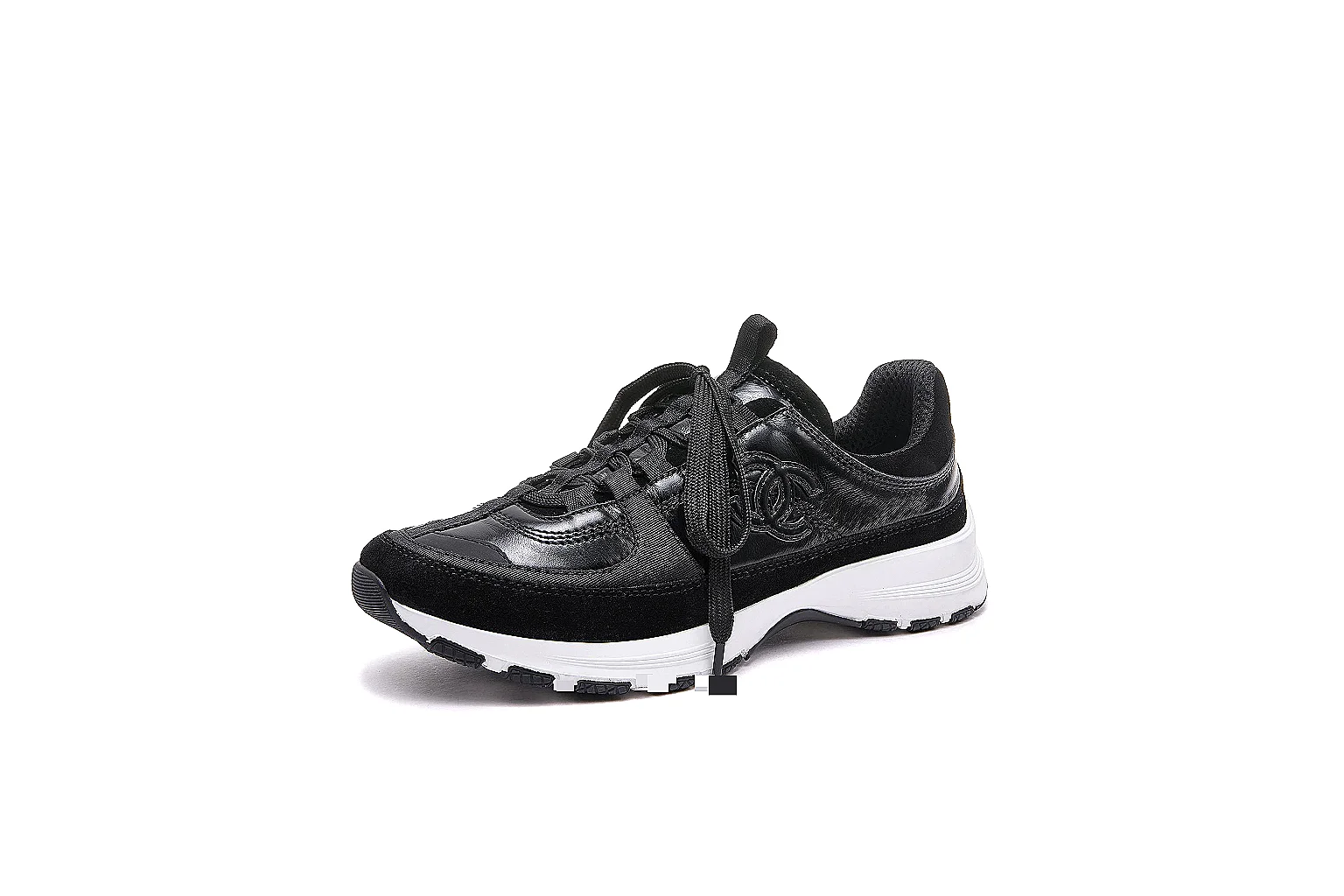 Kako Sheetbase record image for Chanel Black Runner Sneaker thumbnail 2