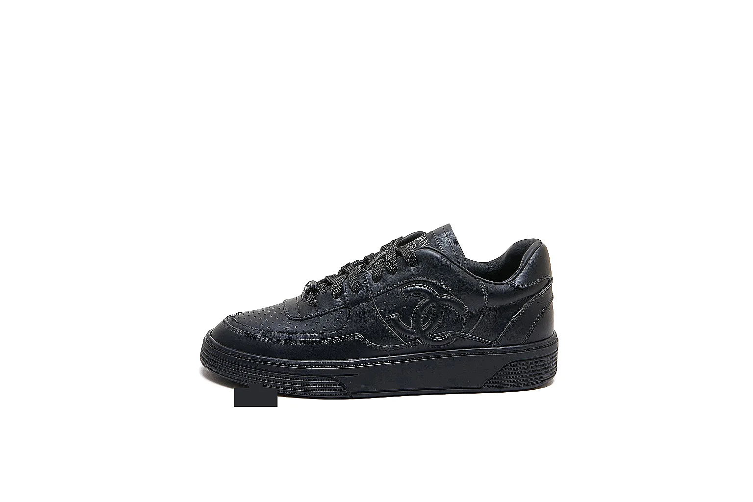 Kako Sheetbase record image for Chanel Black Runner Sneaker thumbnail 2