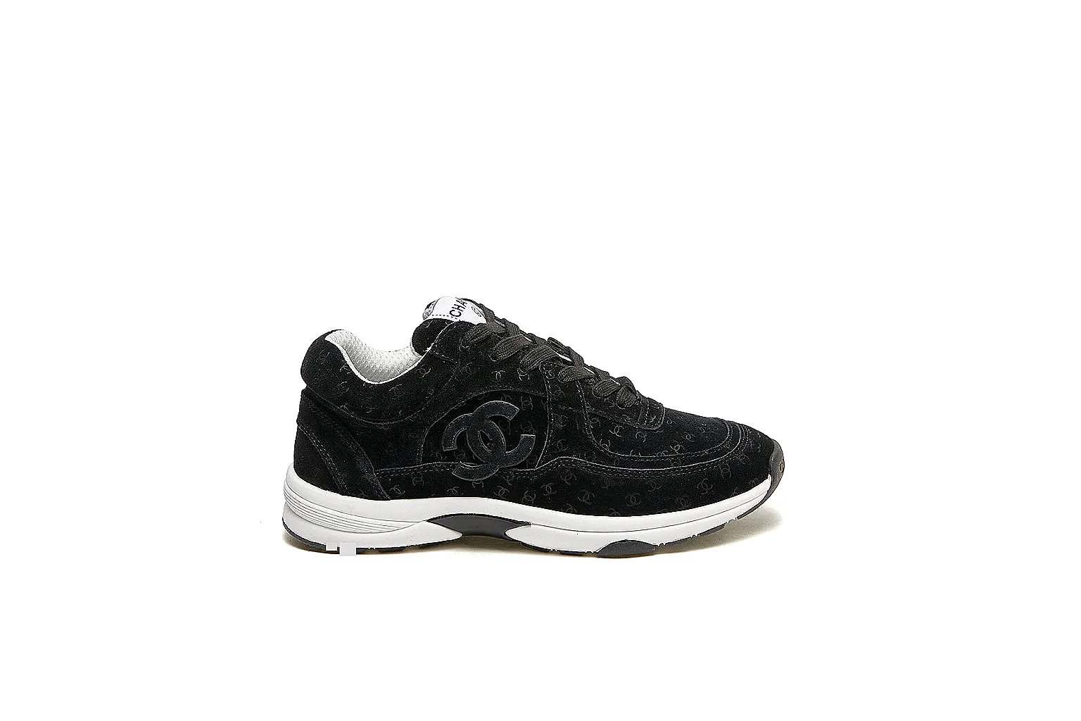 Kako Sheetbase record image for Chanel Black Runner Sneaker thumbnail 2