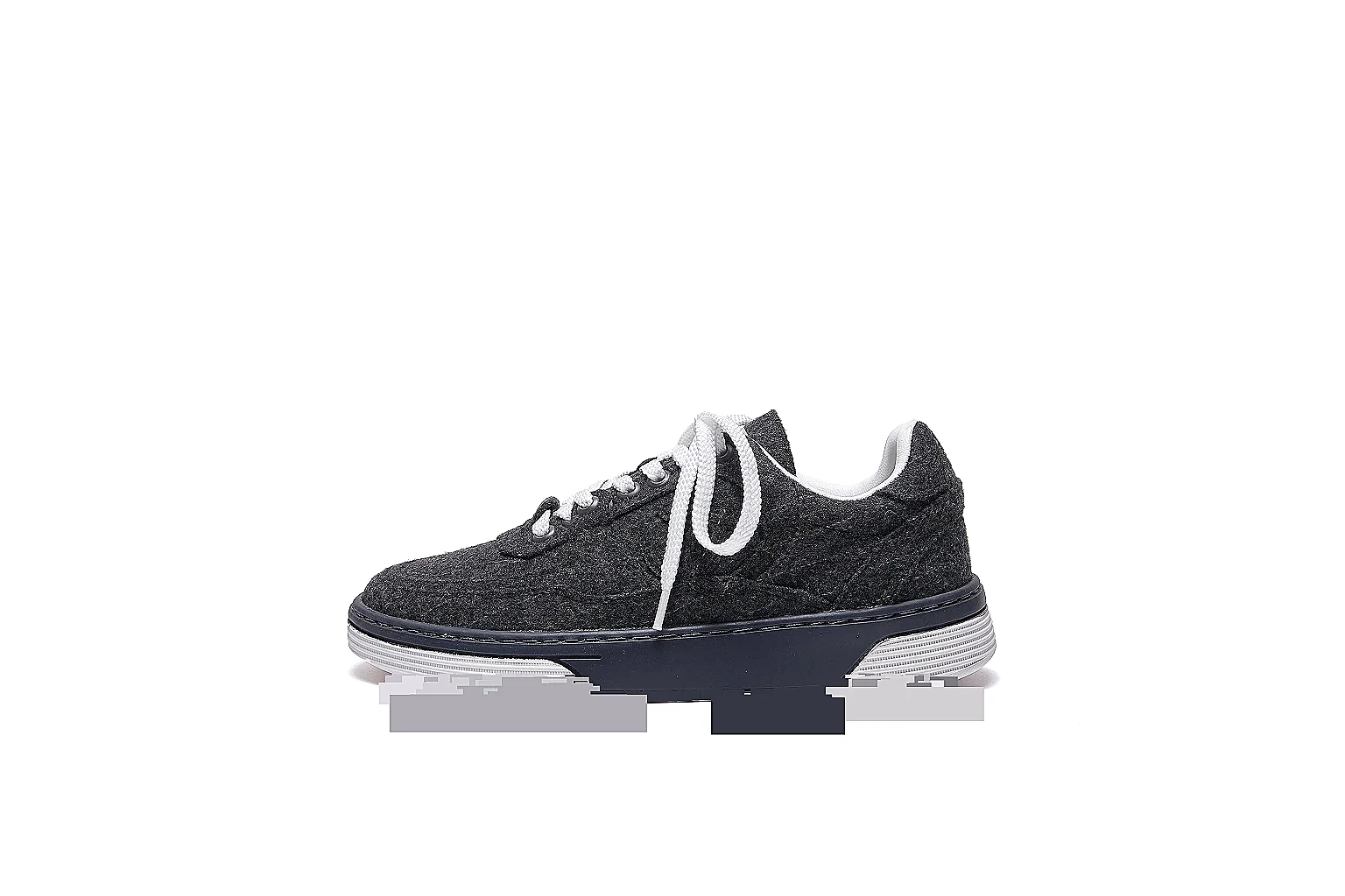 Kako Sheetbase record image for Chanel Black White Runner Sneaker thumbnail 2