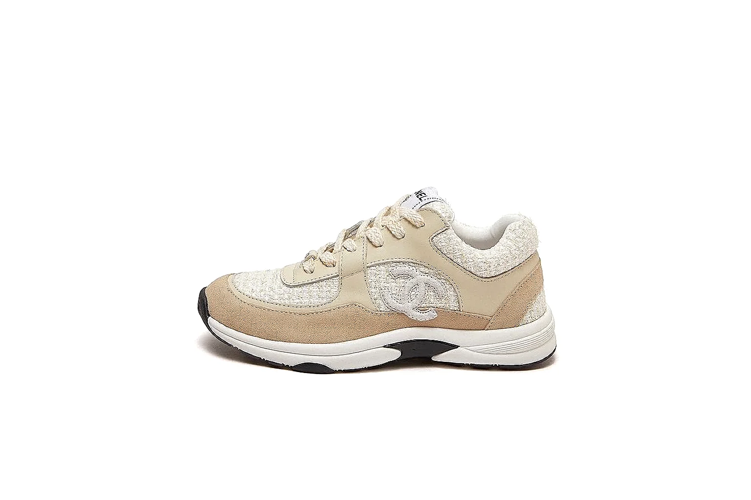 Kako Sheetbase record image for Chanel Gray Pink Runner Sneaker thumbnail 2