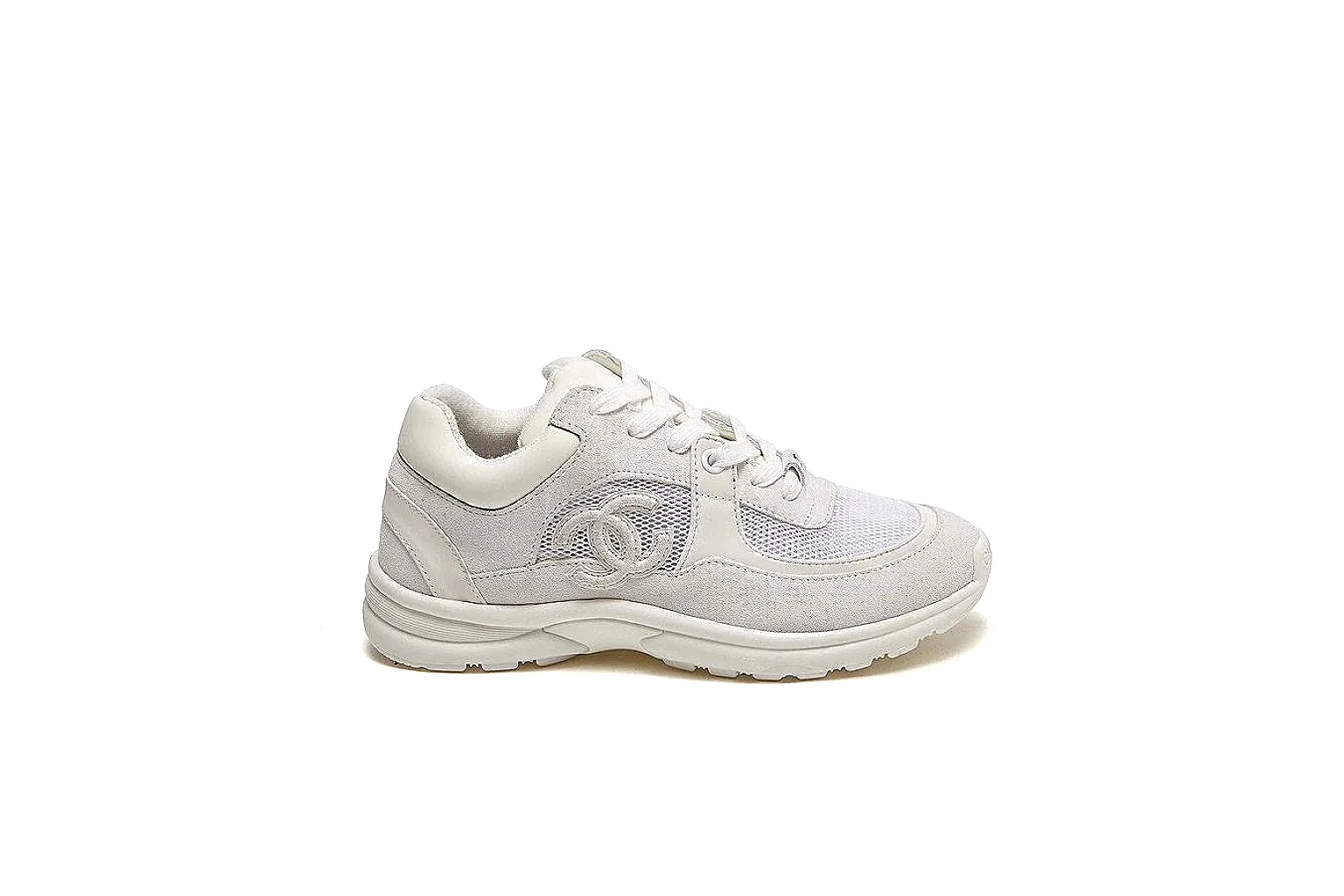 Kako Sheetbase record image for Chanel White Runner Sneaker thumbnail 2
