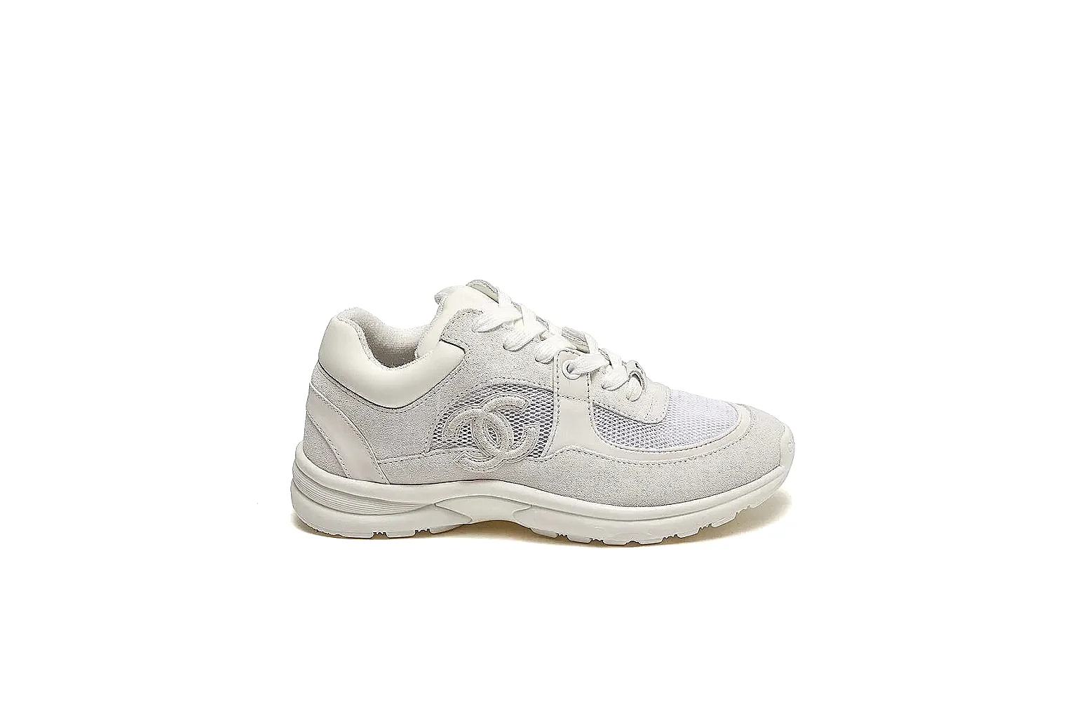 Kako Sheetbase record image for Chanel White Runner Sneaker thumbnail 2