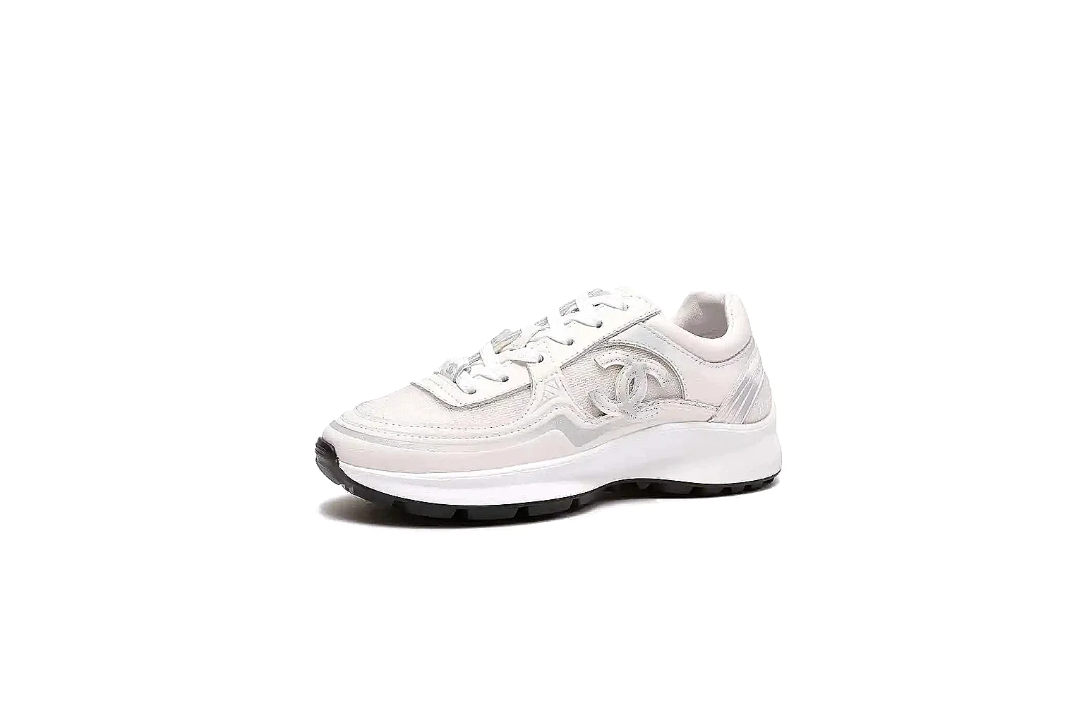 Kako Sheetbase record image for Chanel White Runner Sneaker thumbnail 2