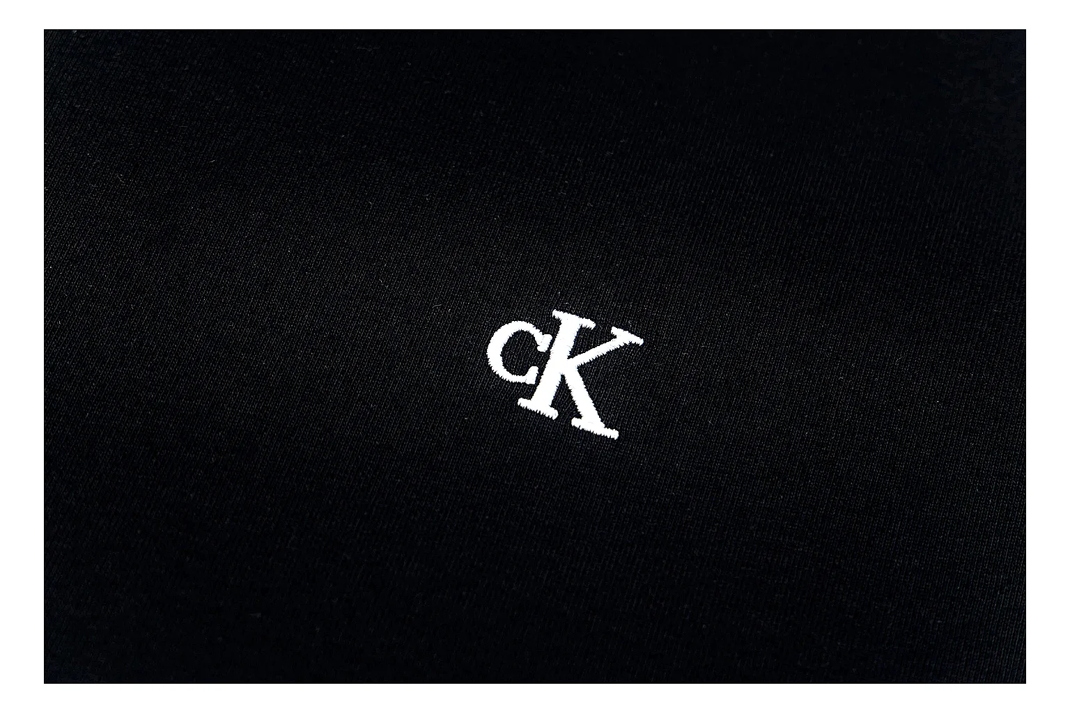 kakosheetbase.com Calvin Klein Black Logo Tee 0547 Black short-sleeve-tee product image thumbnail 5