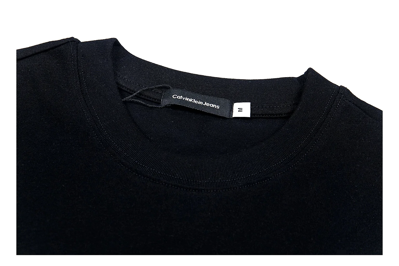 kakosheetbase.com Calvin Klein Black Logo Tee 0547 Black short-sleeve-tee product image thumbnail 6
