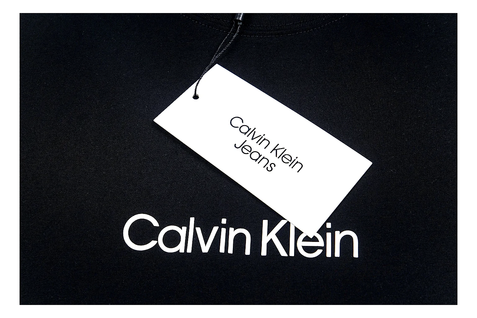 kakosheetbase.com Calvin Klein Black Logo Logo Tee 0583 Black Logo short-sleeve-tee product image thumbnail 5