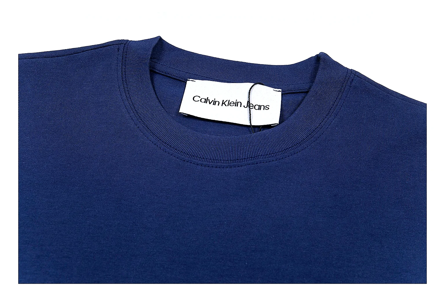 kakosheetbase.com Calvin Klein Blue Logo Tee 0577 Blue short-sleeve-tee product image thumbnail 5