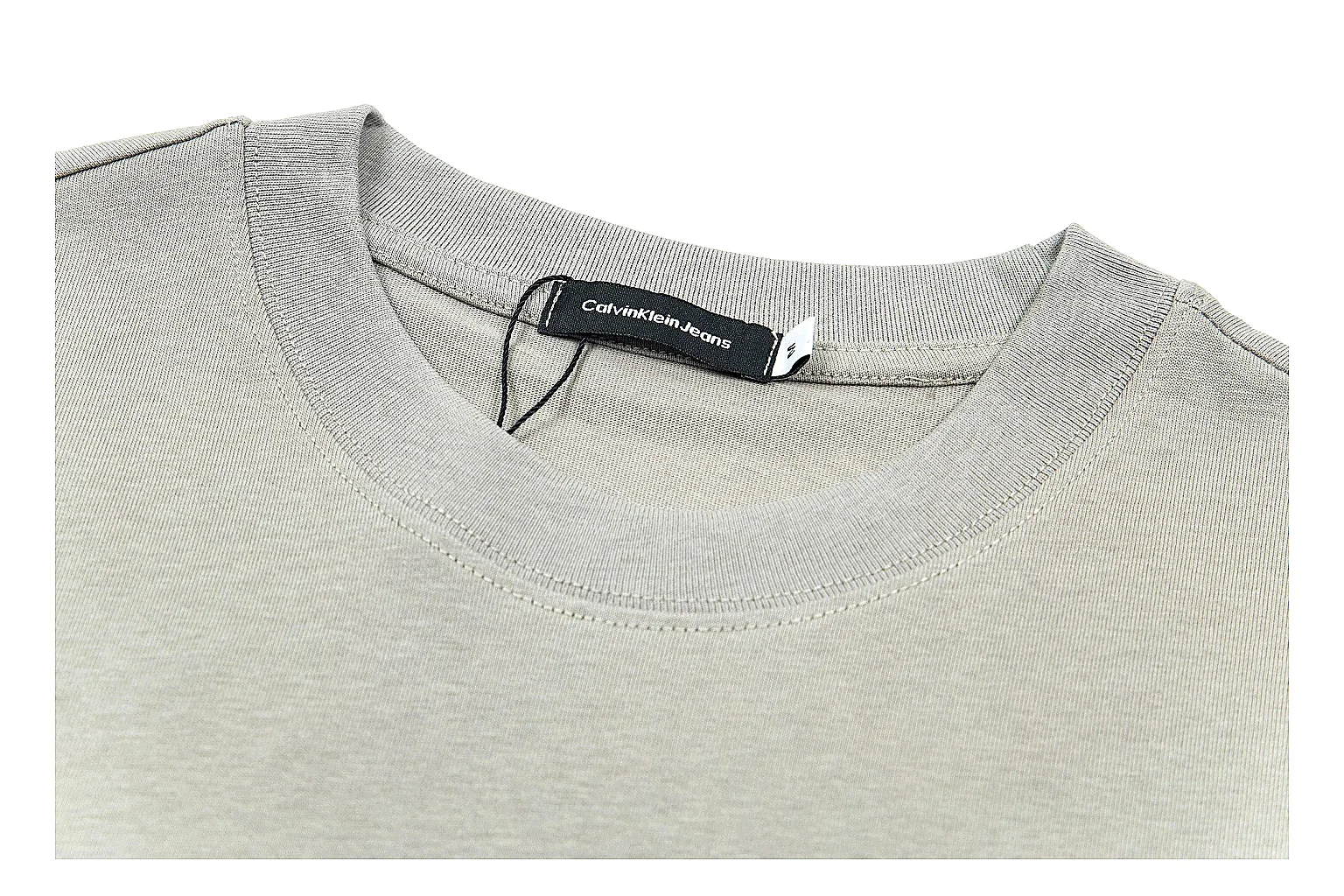 kakosheetbase.com Calvin Klein Grey Small Logo Logo Tee 0554 Grey Small Logo short-sleeve-tee product image thumbnail 5