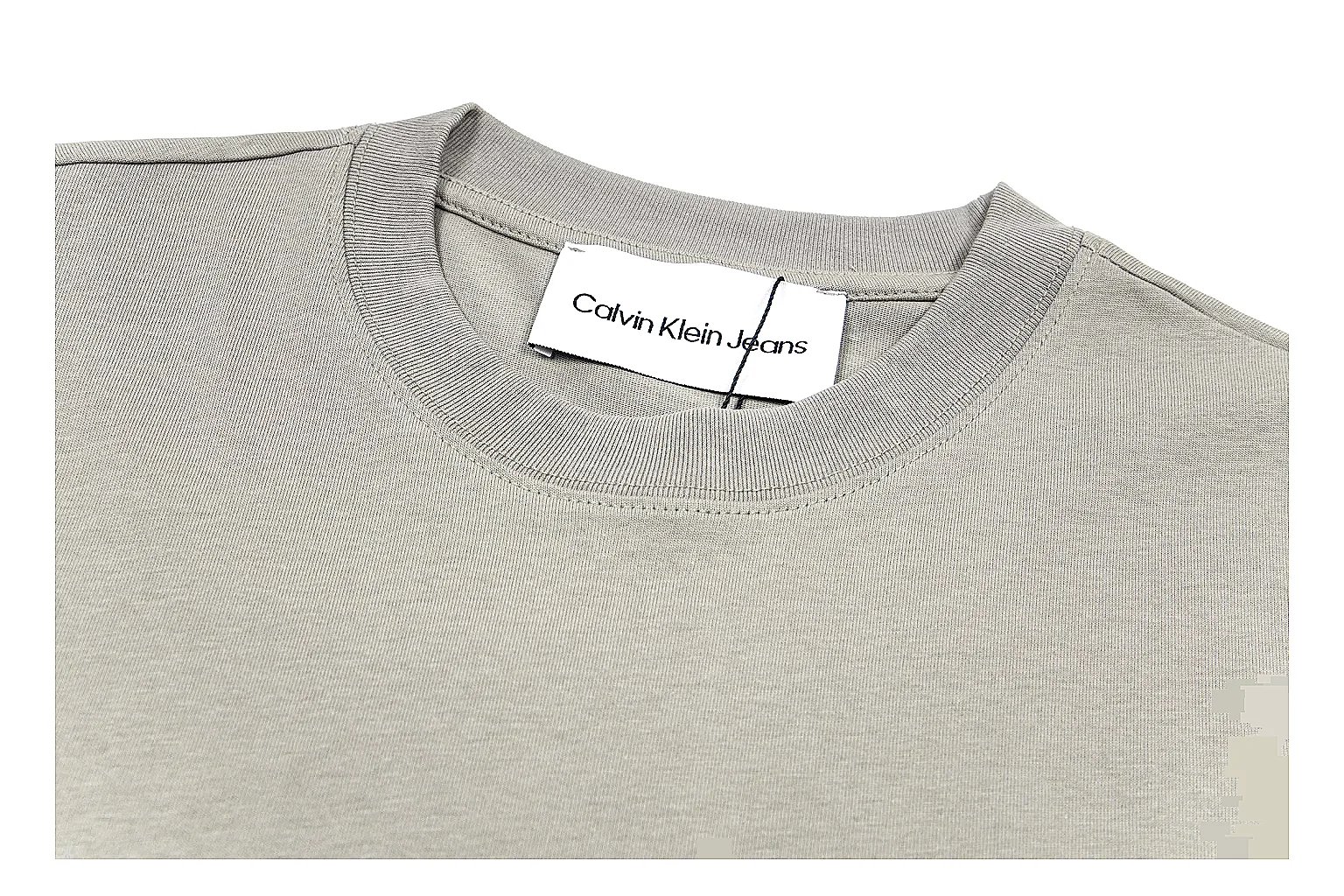 kakosheetbase.com Calvin Klein Grey Logo Tee 0568 Grey short-sleeve-tee product image thumbnail 6