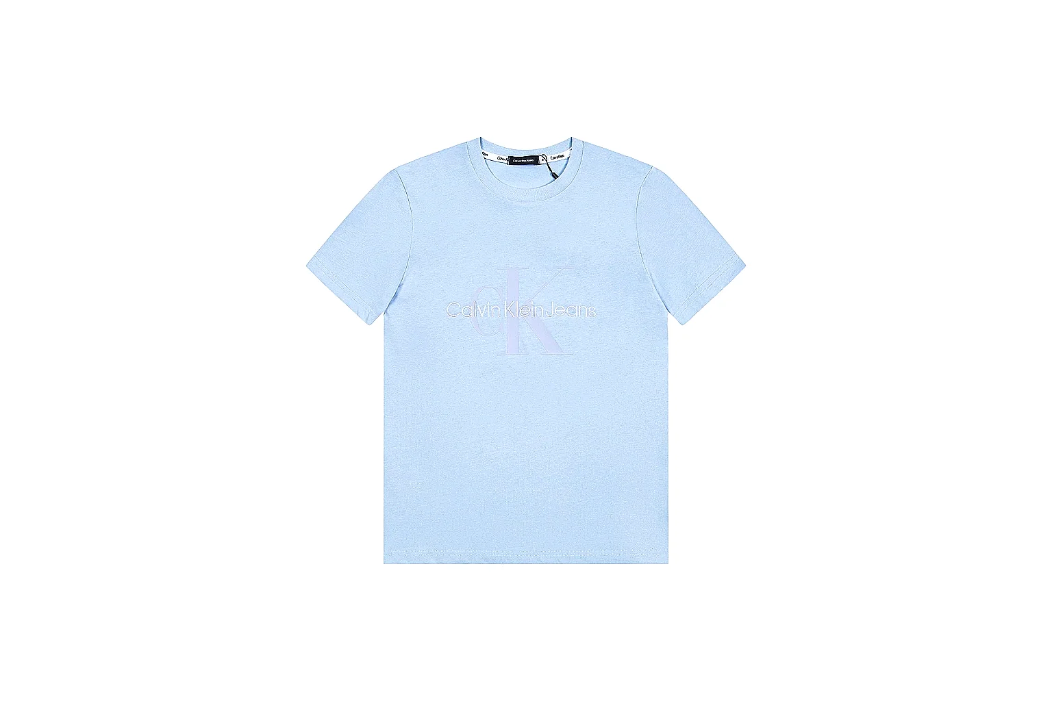 kakosheetbase.com Calvin Klein Light Blue Logo Logo Tee 0602 Light Blue Logo short-sleeve-tee product image