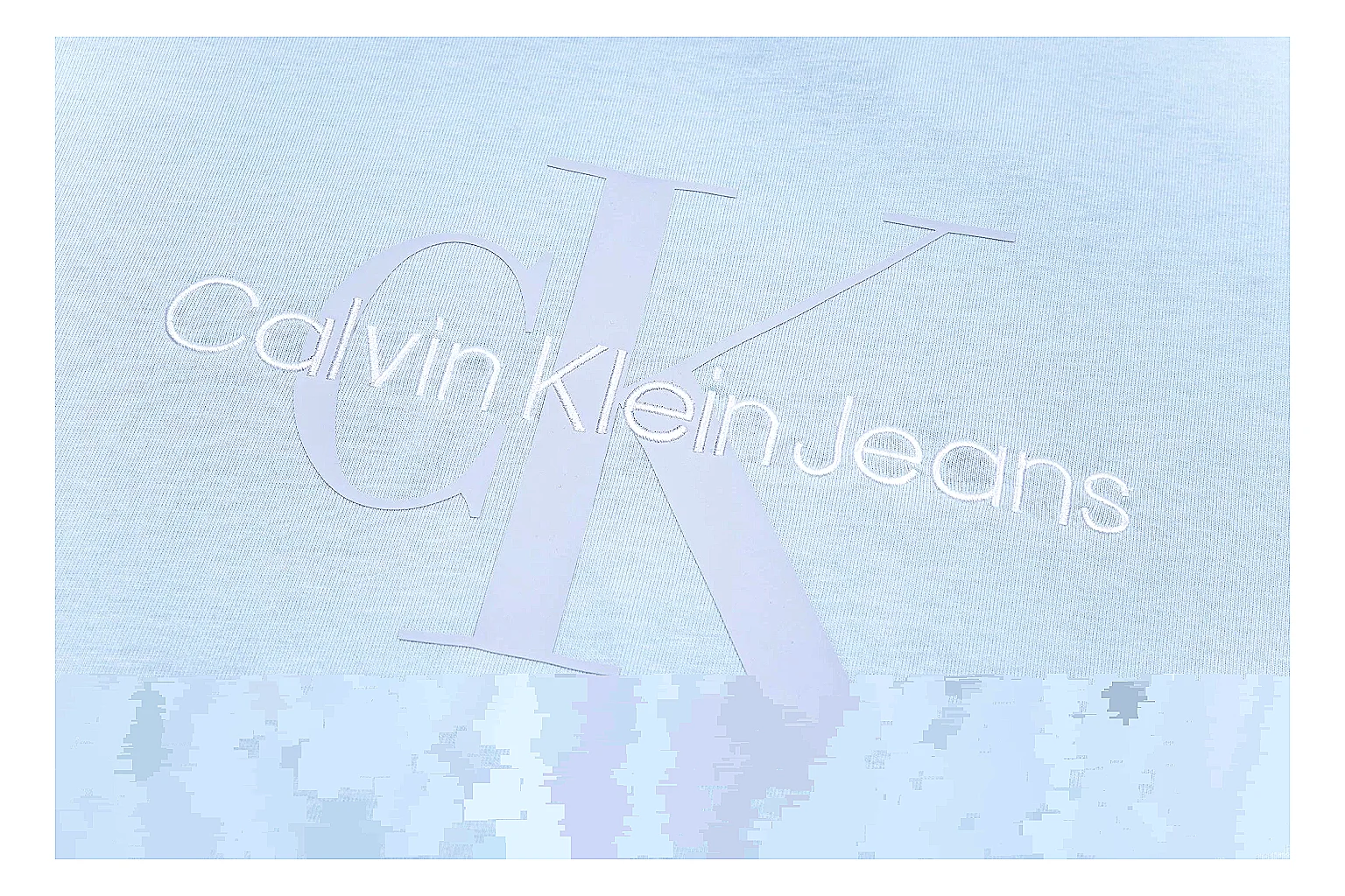 kakosheetbase.com Calvin Klein Light Blue Logo Logo Tee 0602 Light Blue Logo short-sleeve-tee product image thumbnail 6