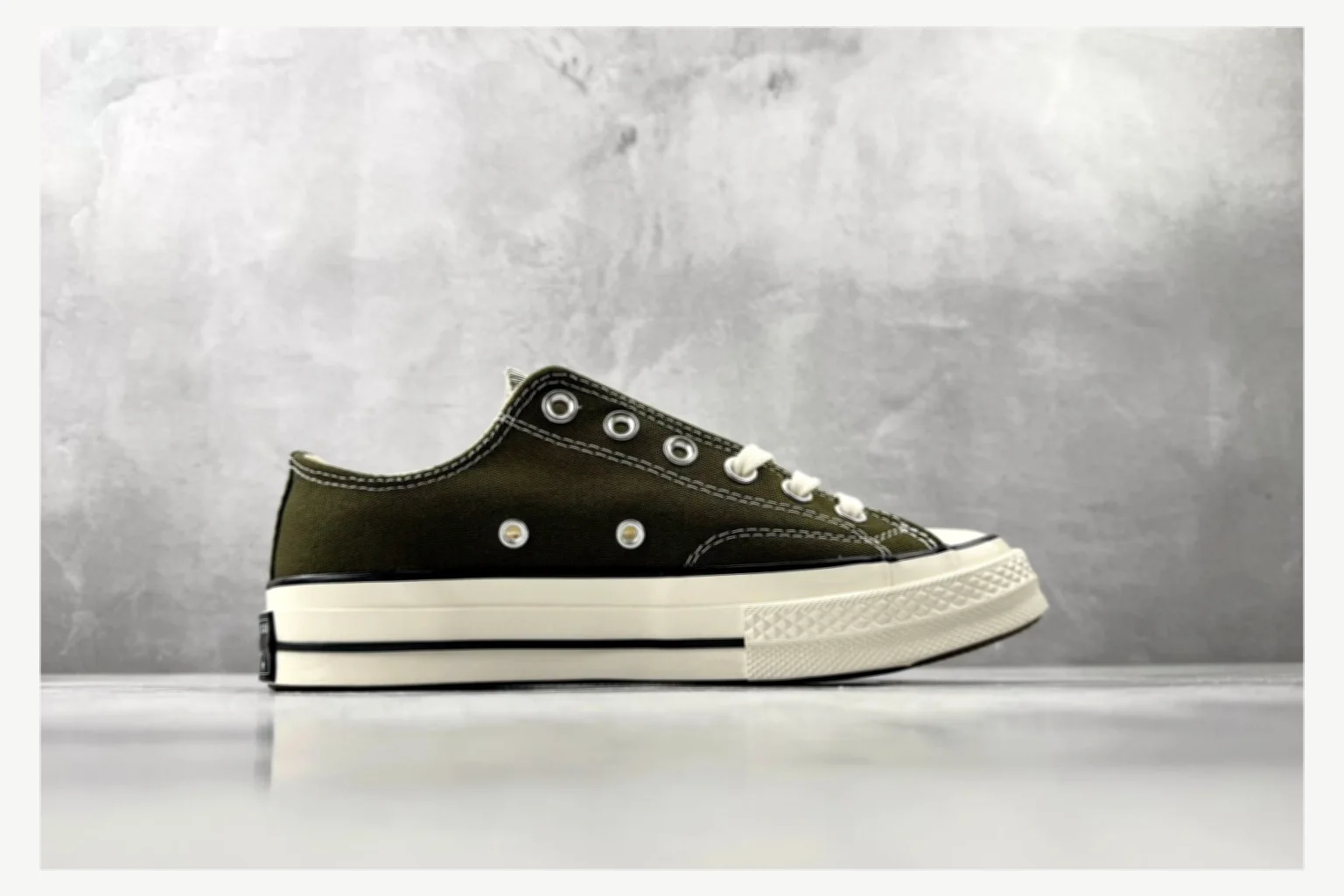 Converse Chuck 70 Olive Low Top spreadsheet record image SKU 1182167372 thumbnail 6