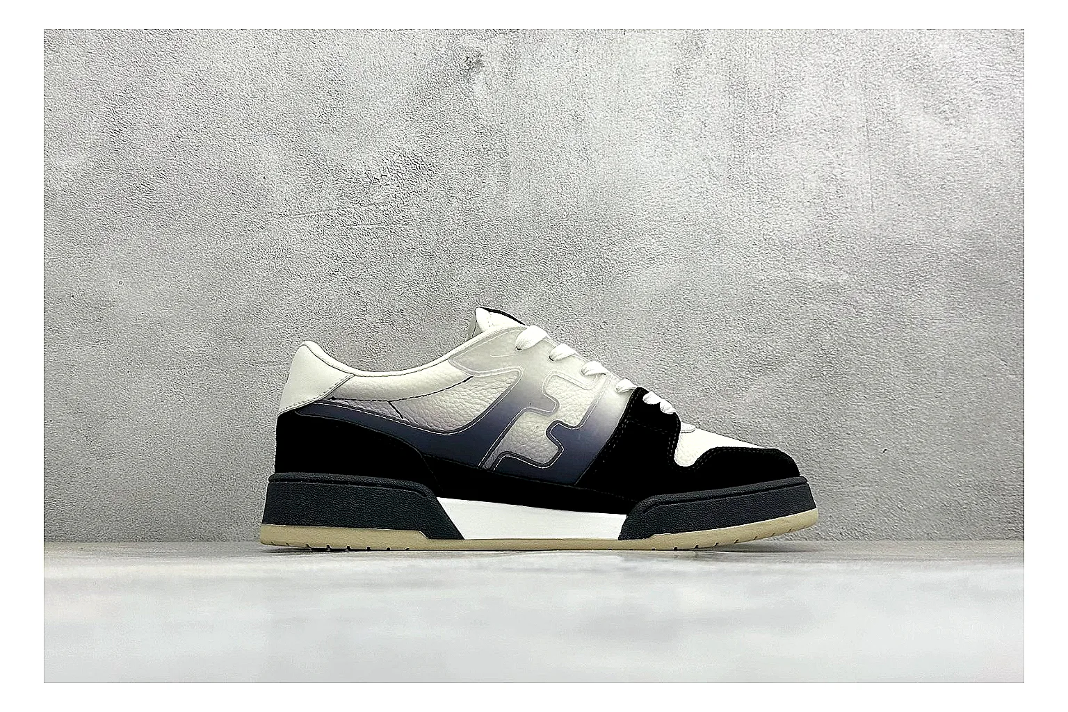 Fendi Match Black White spreadsheet record photo showing black and white low-top upper, chunky sole, clean panel blocking, and casual designer profile thumbnail 6