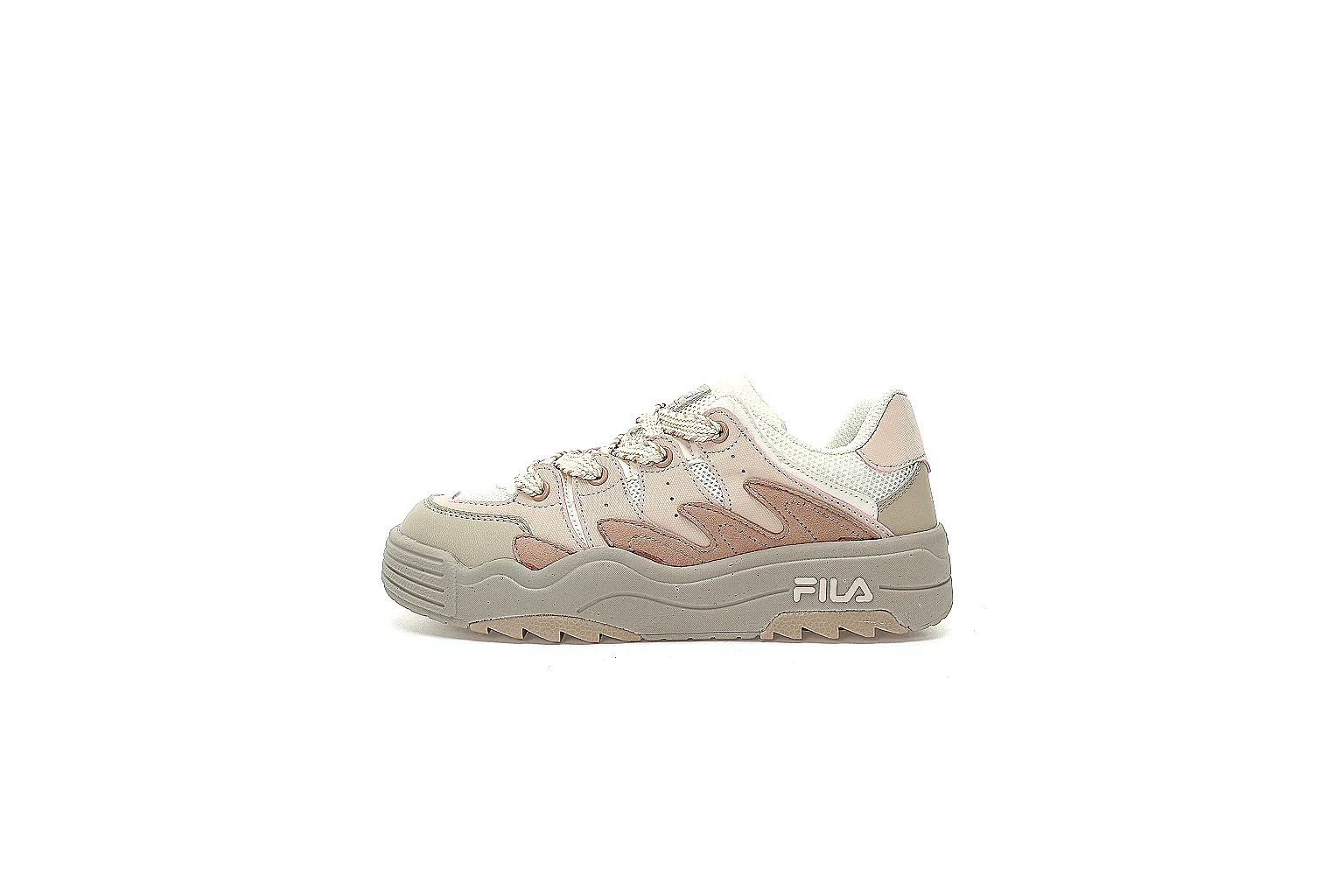 Kako Sheetbase record image for Fila Beige Pink Low Sneaker