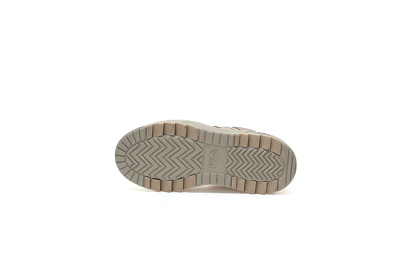 Kako Sheetbase record image for Fila Beige Pink Low Sneaker thumbnail 4