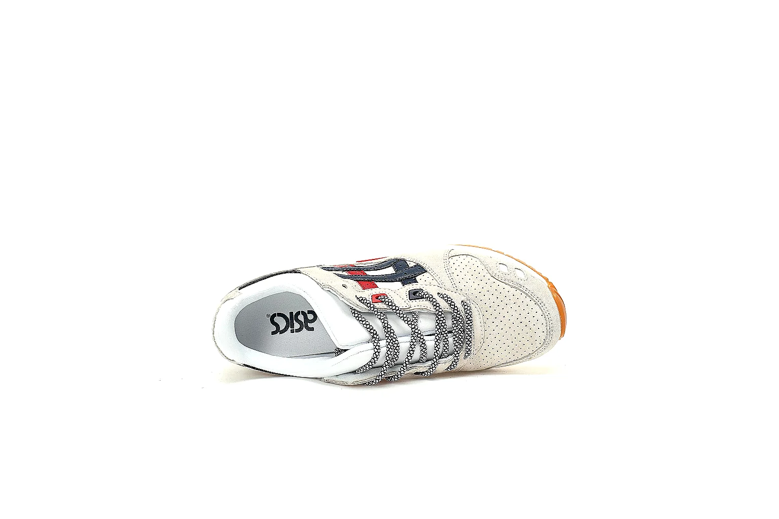 kakosheetbase.com White Navy Red Gum Court Low Top spreadsheet record six-photo gallery thumbnail 4