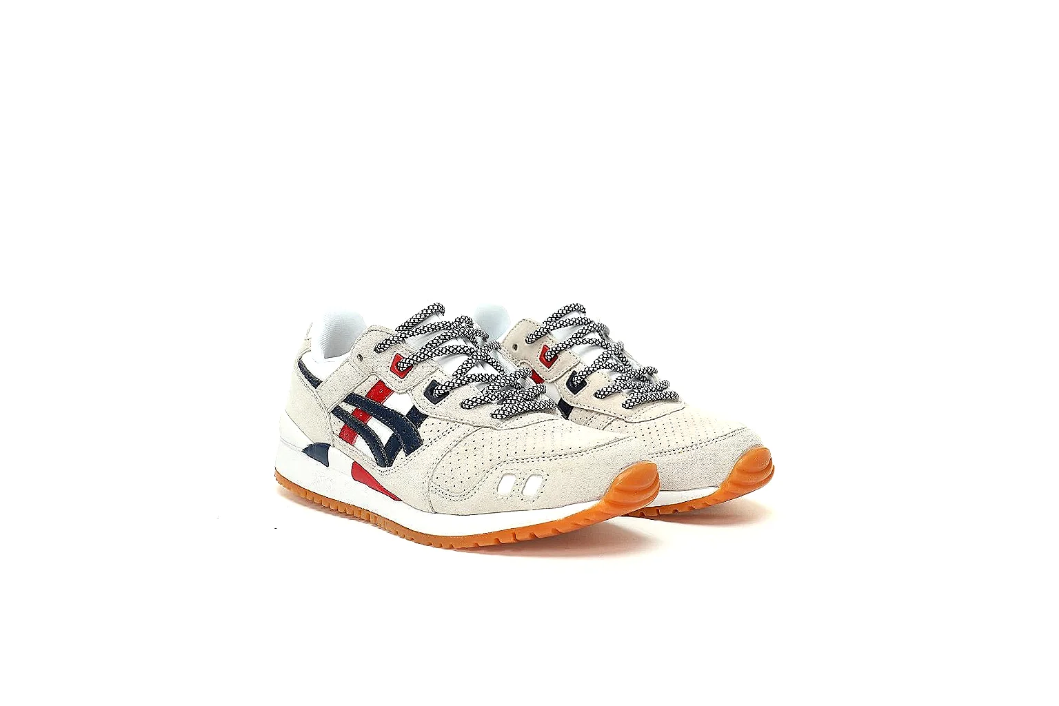 kakosheetbase.com White Navy Red Gum Court Low Top spreadsheet record six-photo gallery thumbnail 5