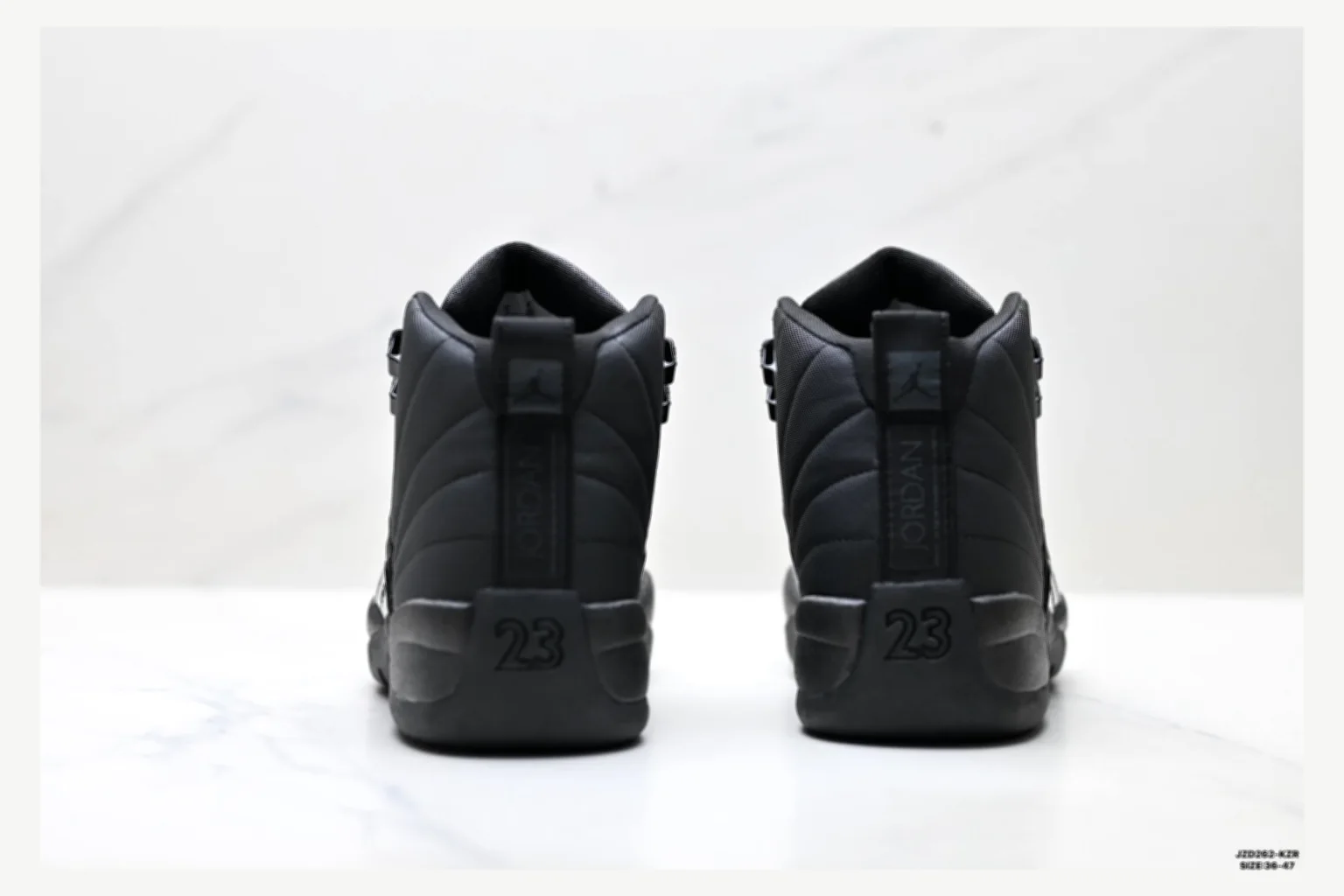 Jordan Air Jordan 12 Black High Top spreadsheet record image SKU 1182167523 thumbnail 5