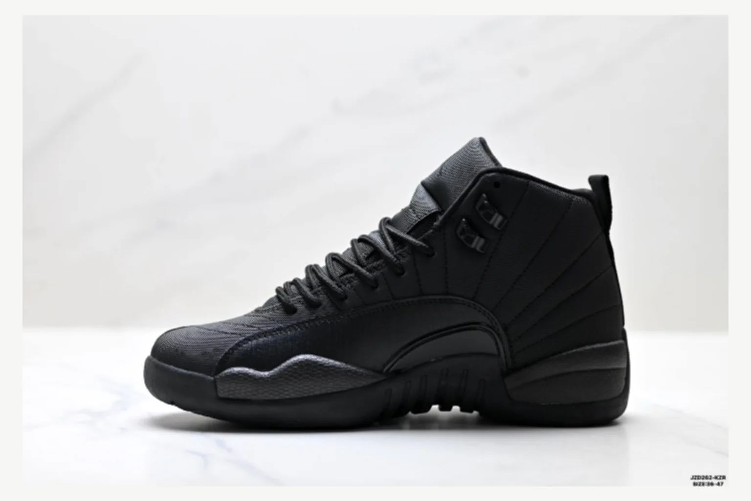 Jordan Air Jordan 12 Black High Top spreadsheet record image SKU 1182167523 thumbnail 2
