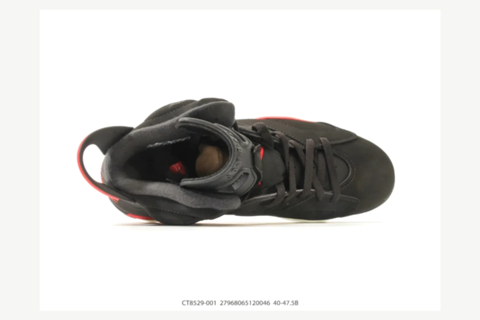 Jordan Air Jordan 6 Retro Black Gray High Top spreadsheet record image SKU 1182167253 thumbnail 2