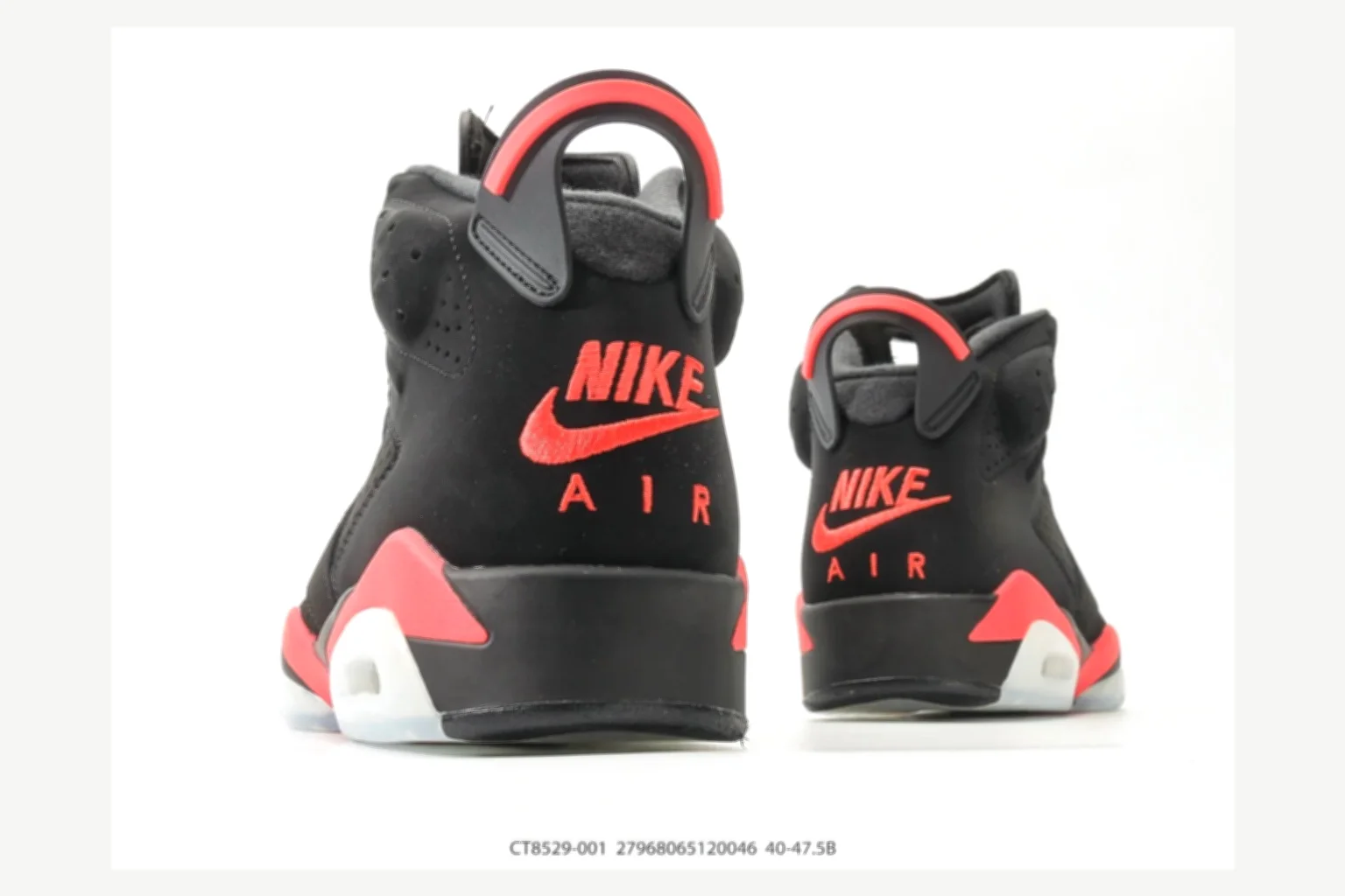 Jordan Air Jordan 6 Retro Black Gray High Top spreadsheet record image SKU 1182167253 thumbnail 5