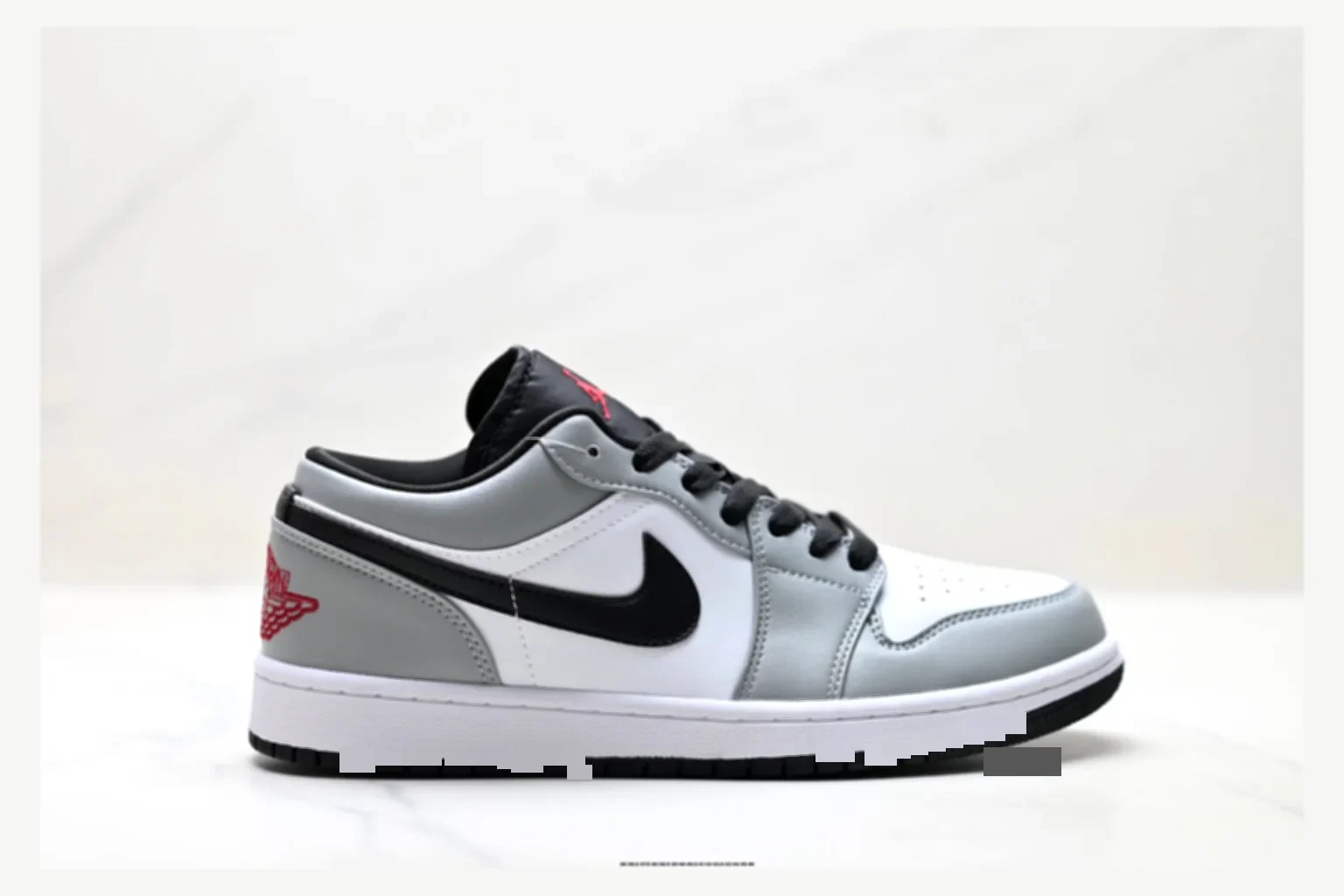 Jordan Air Jordan 1 Low Gray White spreadsheet record image SKU 1182167486