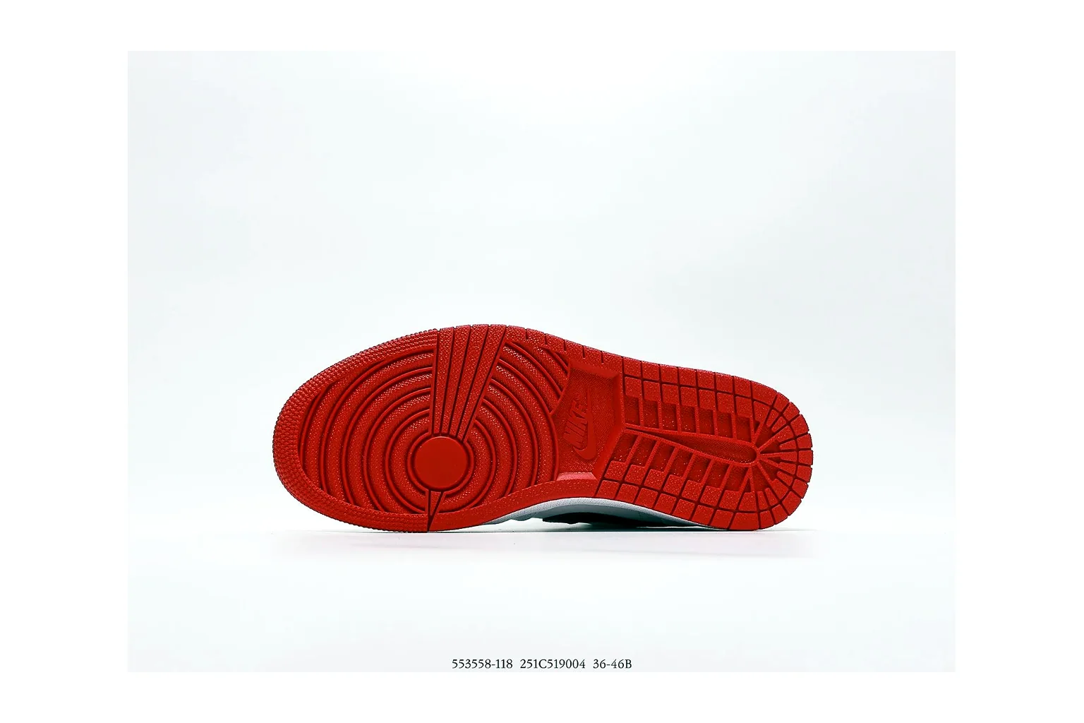 Jordan Air Jordan 1 Low White Red retro basketball low six photo view thumbnail 2