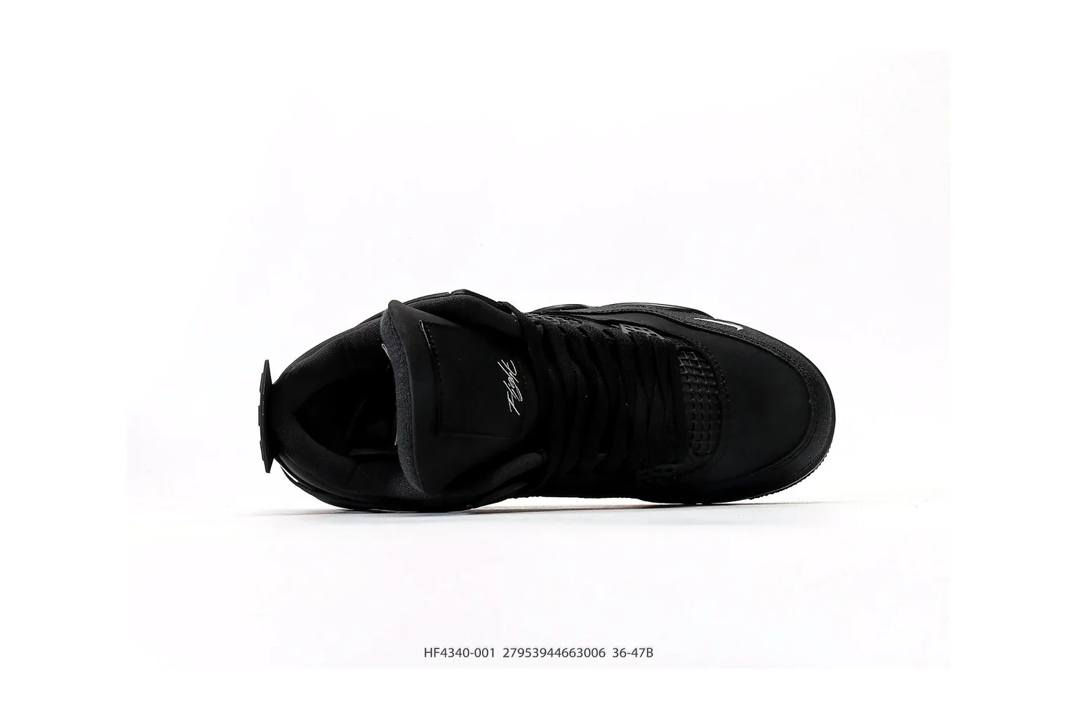 Jordan Air Jordan 4 Black Cat retro basketball six photo view thumbnail 2