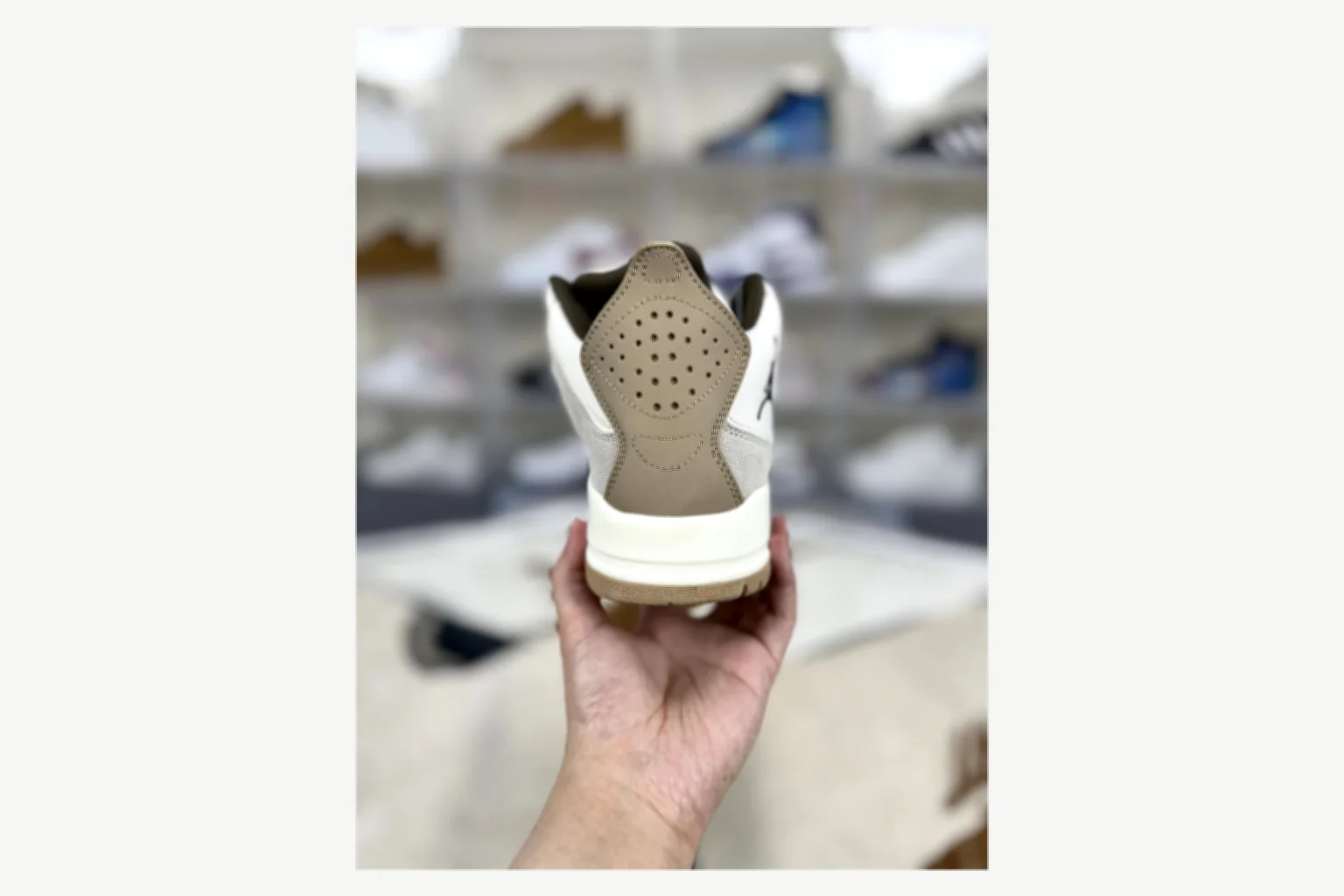 Jordan Courtside 23 Brown Cream Mid Top spreadsheet record image SKU 1194924459 thumbnail 3