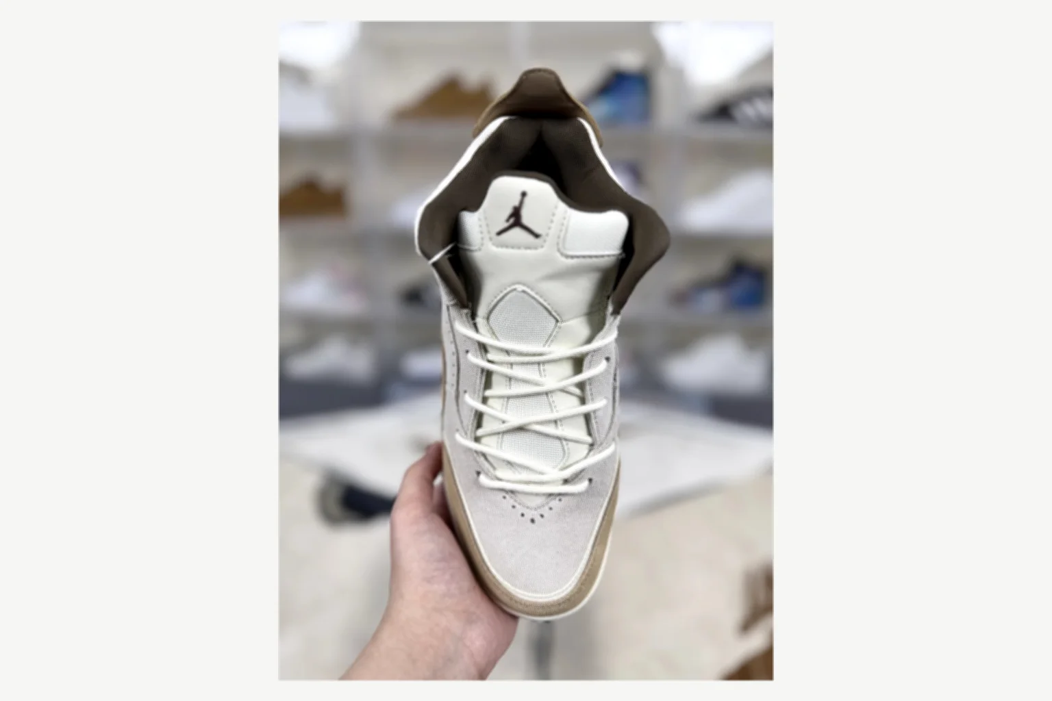 Jordan Courtside 23 Brown Cream Mid Top spreadsheet record image SKU 1194924459 thumbnail 4