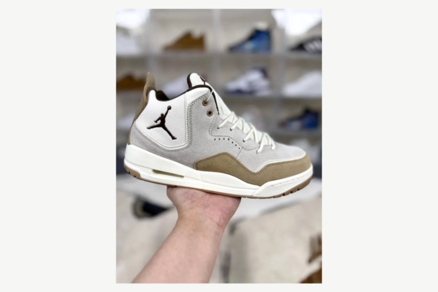 Jordan Courtside 23 Brown Cream Mid Top spreadsheet record image SKU 1194924459 thumbnail 6