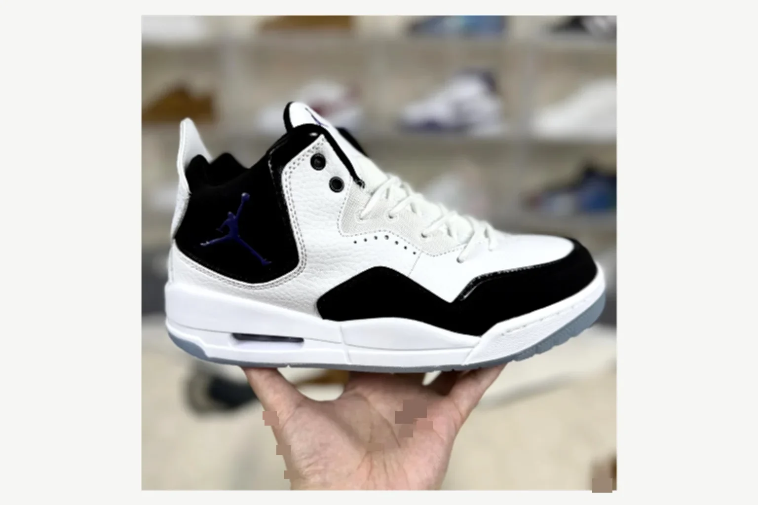 Jordan Courtside 23 Gray Blue Mid Top spreadsheet record image SKU 1194924534