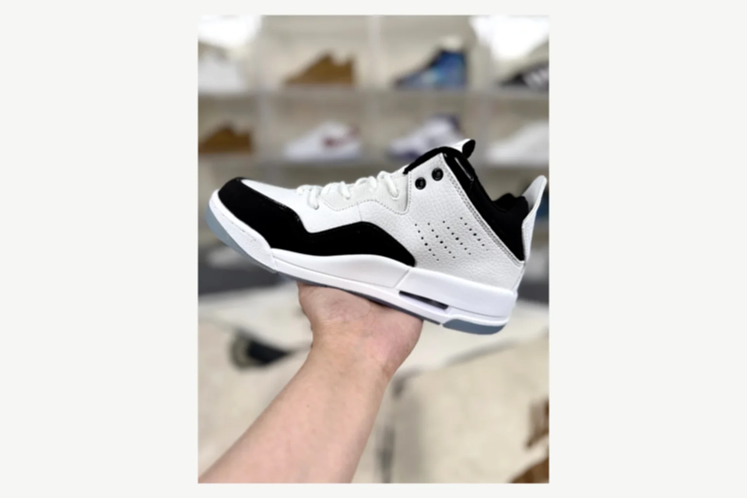 Jordan Courtside 23 Gray Blue Mid Top spreadsheet record image SKU 1194924534 thumbnail 2