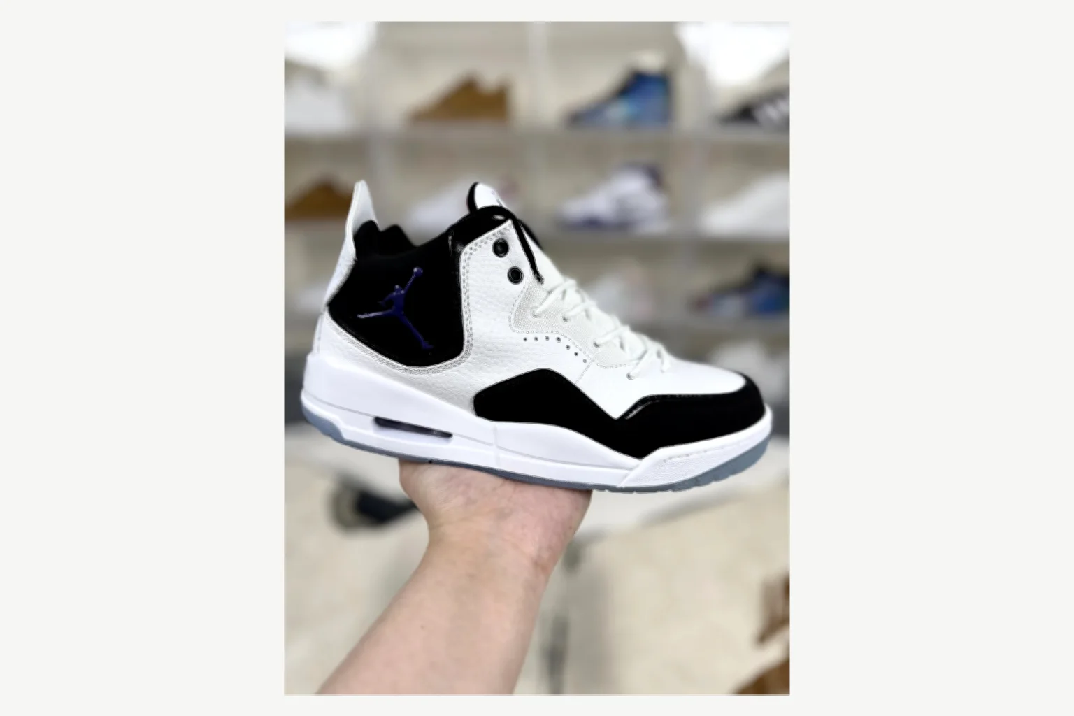 Jordan Courtside 23 Gray Blue Mid Top spreadsheet record image SKU 1194924534 thumbnail 6