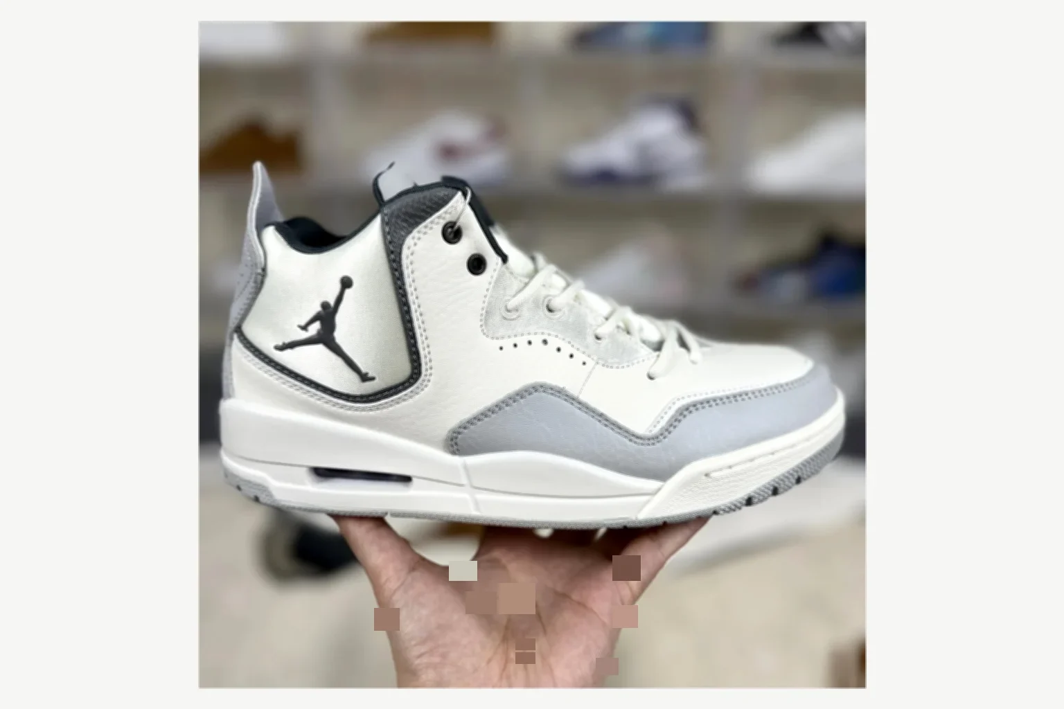 Jordan Courtside 23 Black Gray Mid Top spreadsheet record image SKU 1194924565