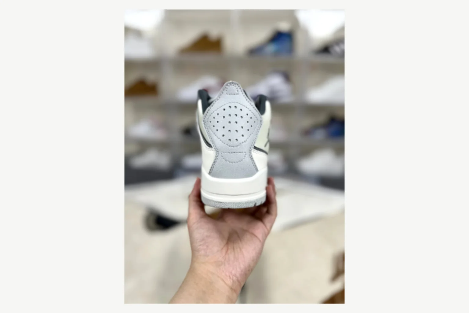Jordan Courtside 23 Black Gray Mid Top spreadsheet record image SKU 1194924565 thumbnail 3