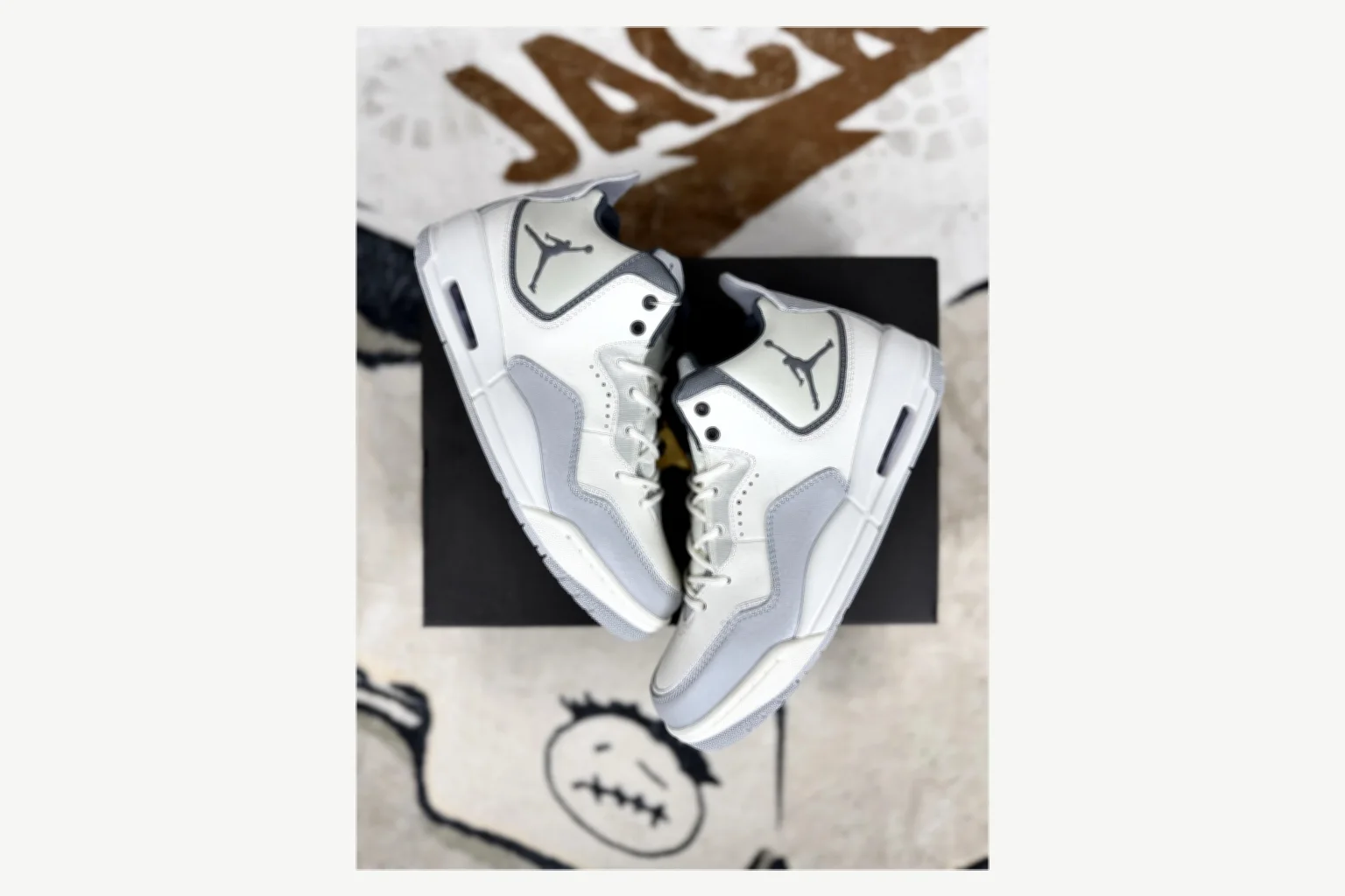 Jordan Courtside 23 Black Gray Mid Top spreadsheet record image SKU 1194924565 thumbnail 5