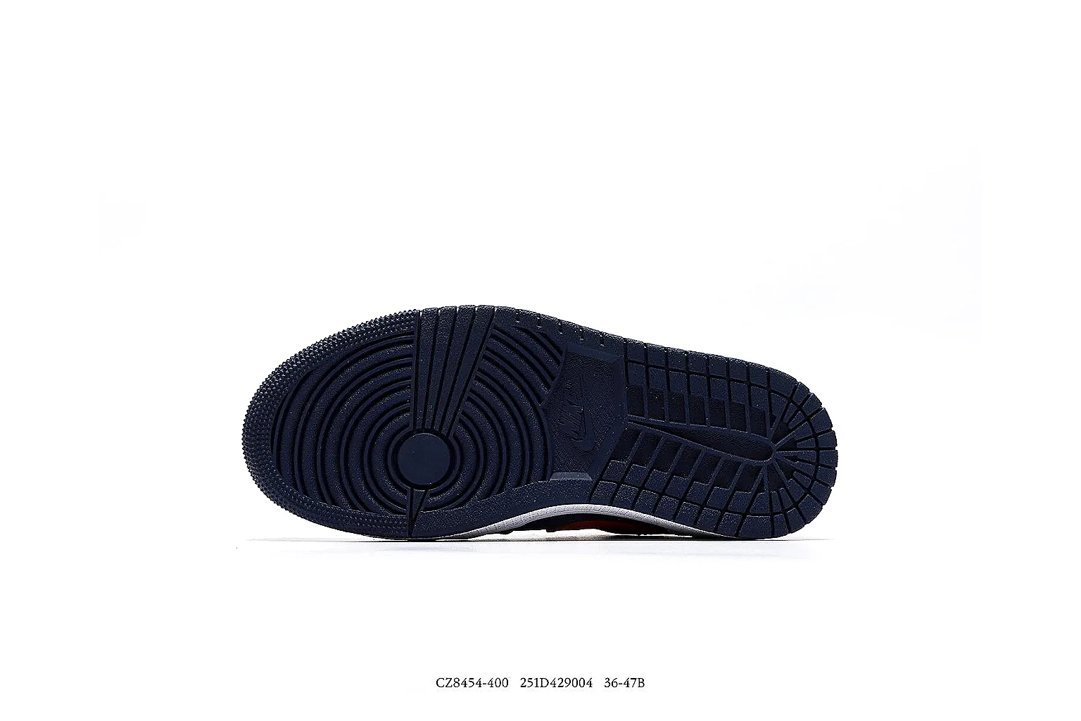 kakosheetbase.com Air Jordan Navy Red Jordan 1 Low 7547 Navy Red low-top product image thumbnail 3