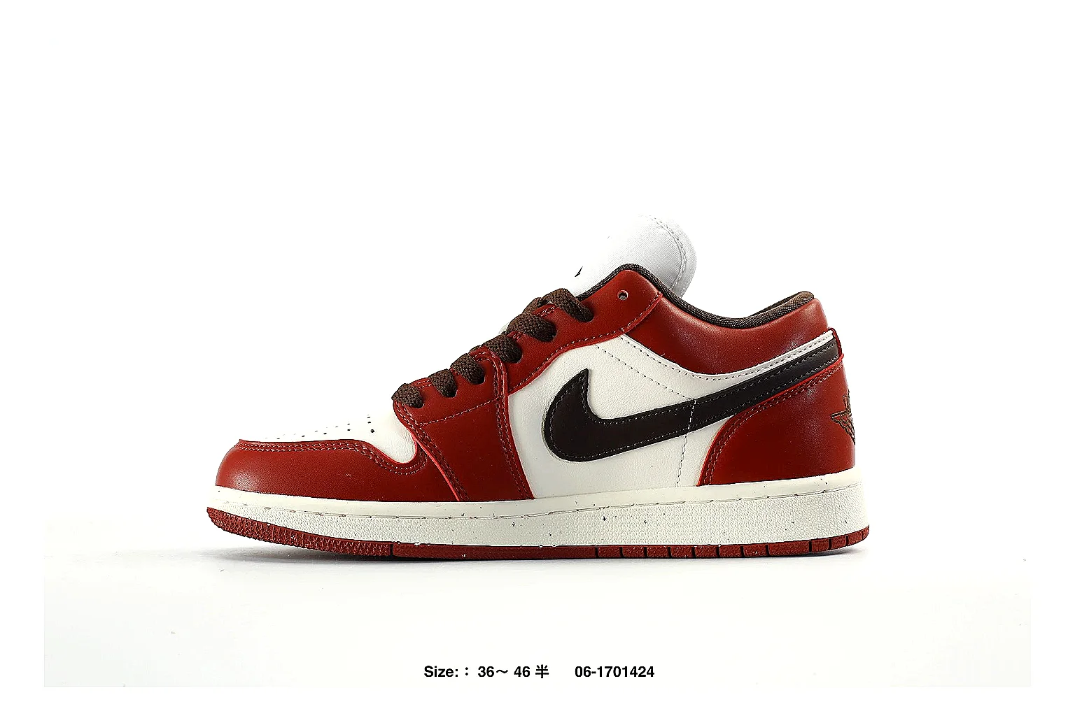kakosheetbase.com Air Jordan Red White Jordan 1 Low 2697 Red White low-top product image thumbnail 2