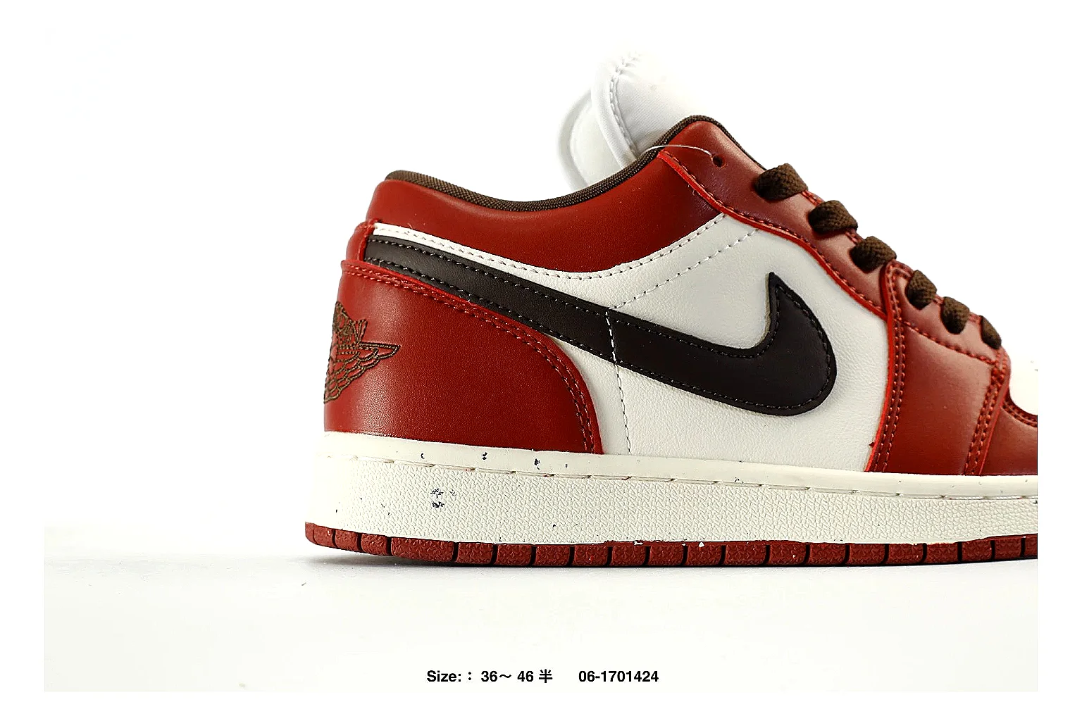 kakosheetbase.com Air Jordan Red White Jordan 1 Low 2697 Red White low-top product image thumbnail 6
