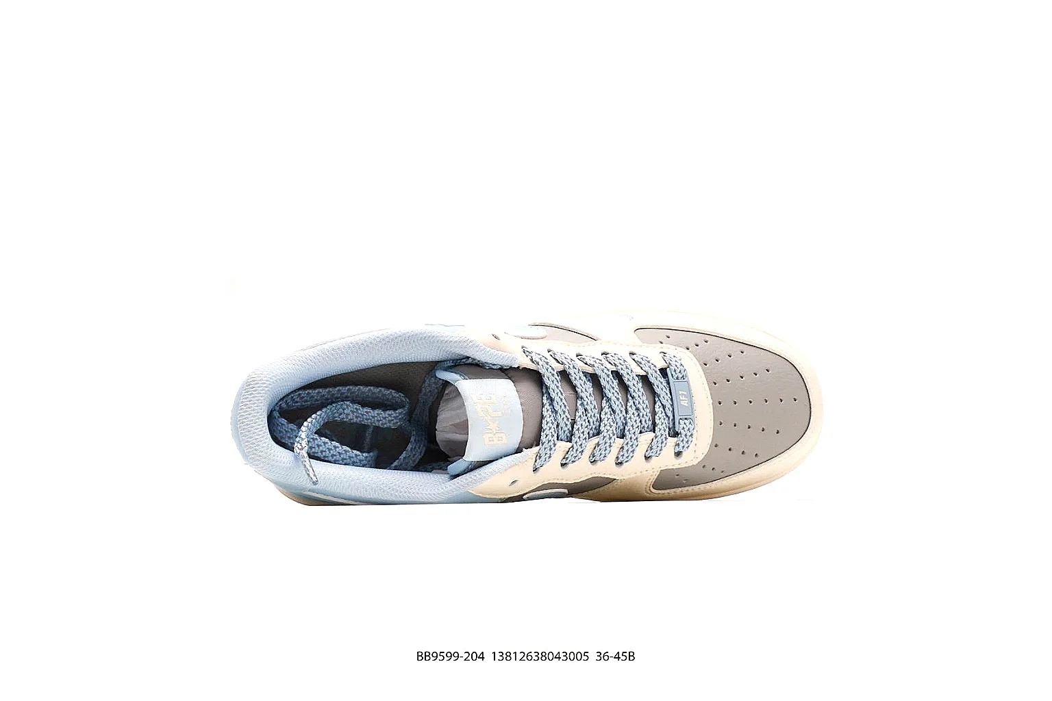 kakosheetbase.com Air Jordan Sky Blue Jordan 1 Low 5129 Sky Blue low-top product image thumbnail 2