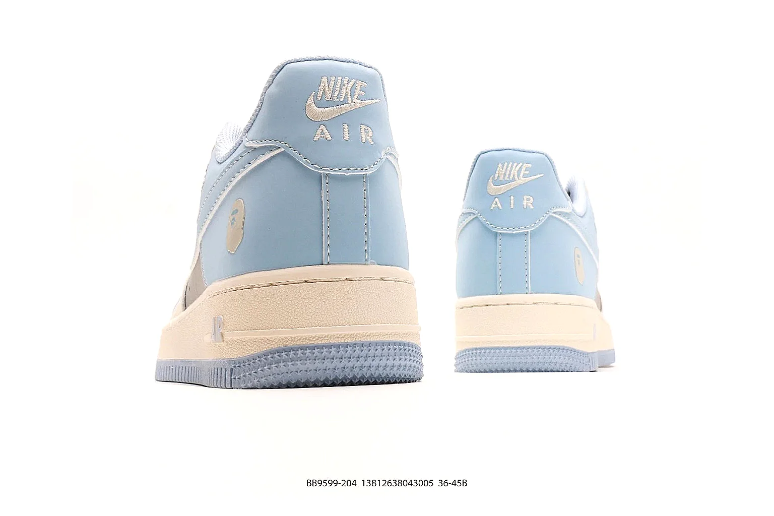 kakosheetbase.com Air Jordan Sky Blue Jordan 1 Low 5129 Sky Blue low-top product image thumbnail 5