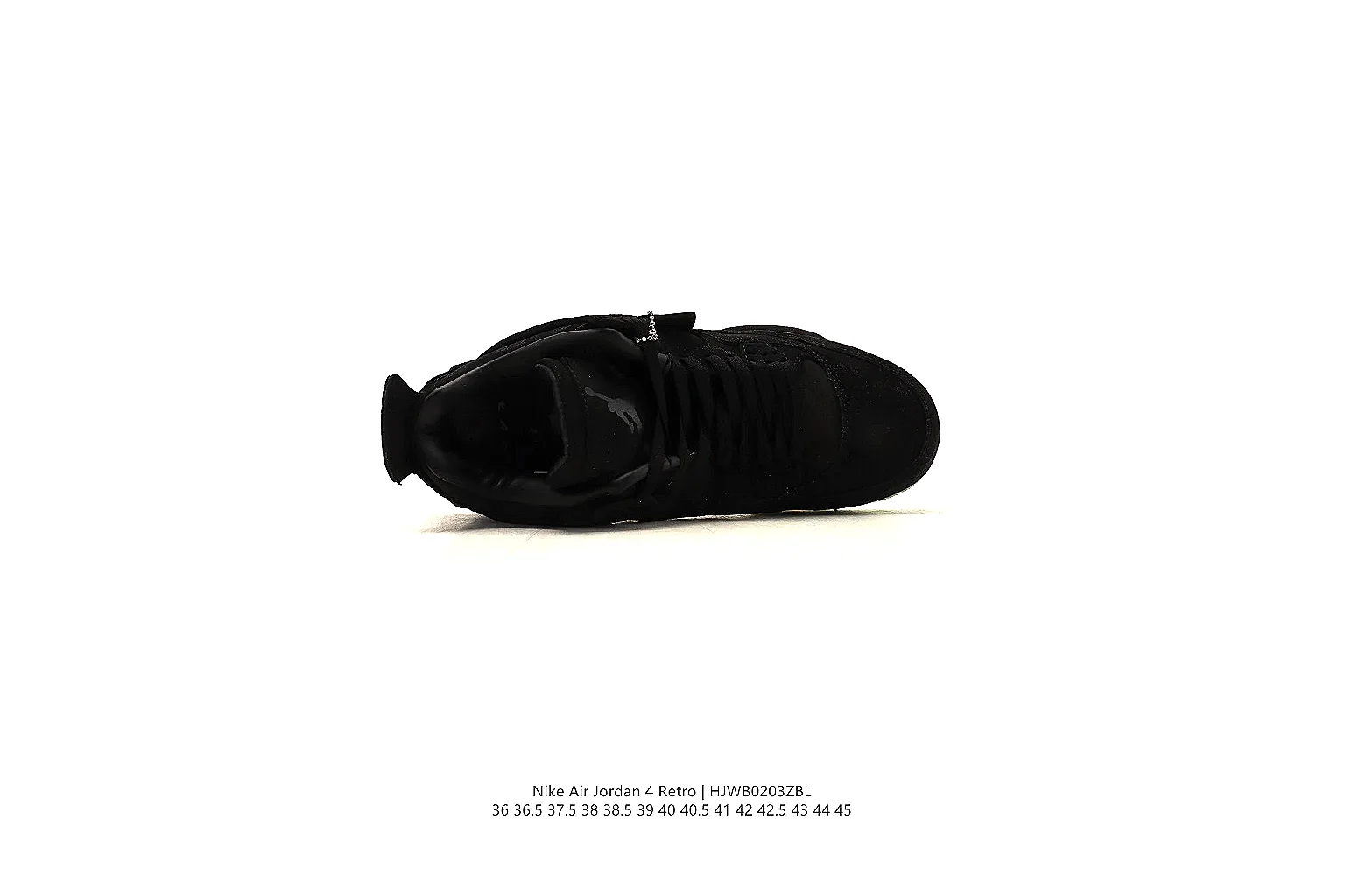 kakosheetbase.com Air Jordan Black Jordan 4 0354 Black mid-top product image thumbnail 3