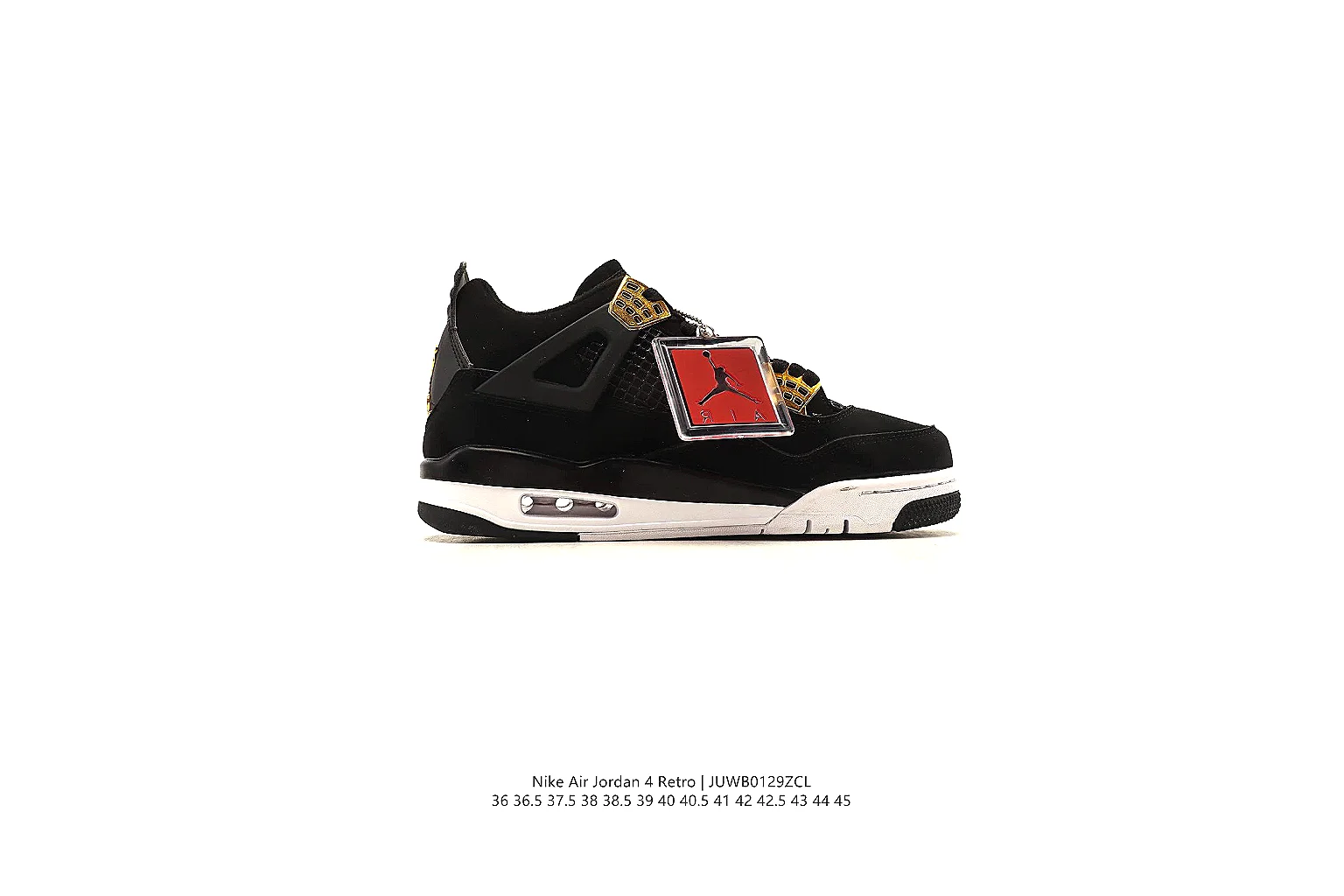 kakosheetbase.com Air Jordan Black Gold Jordan 4 0304 Black Gold mid-top product image thumbnail 2