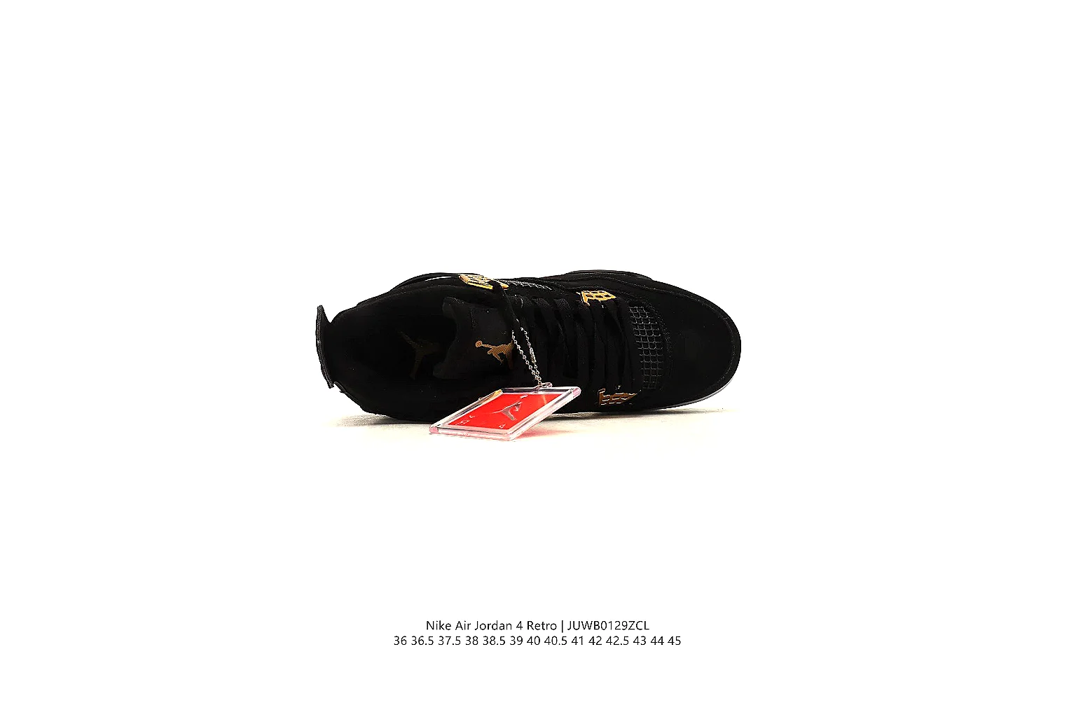 kakosheetbase.com Air Jordan Black Gold Jordan 4 0304 Black Gold mid-top product image thumbnail 3